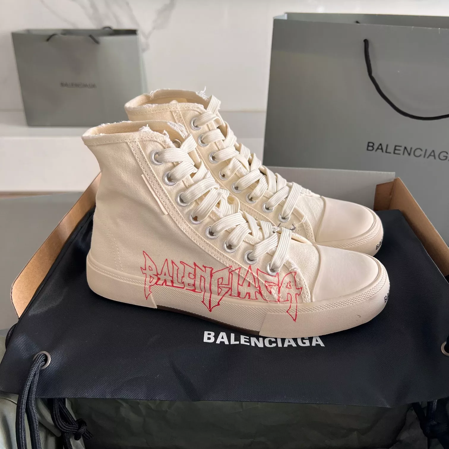 Comfortable 8599 Balenciaga High Tops Shoes For Men