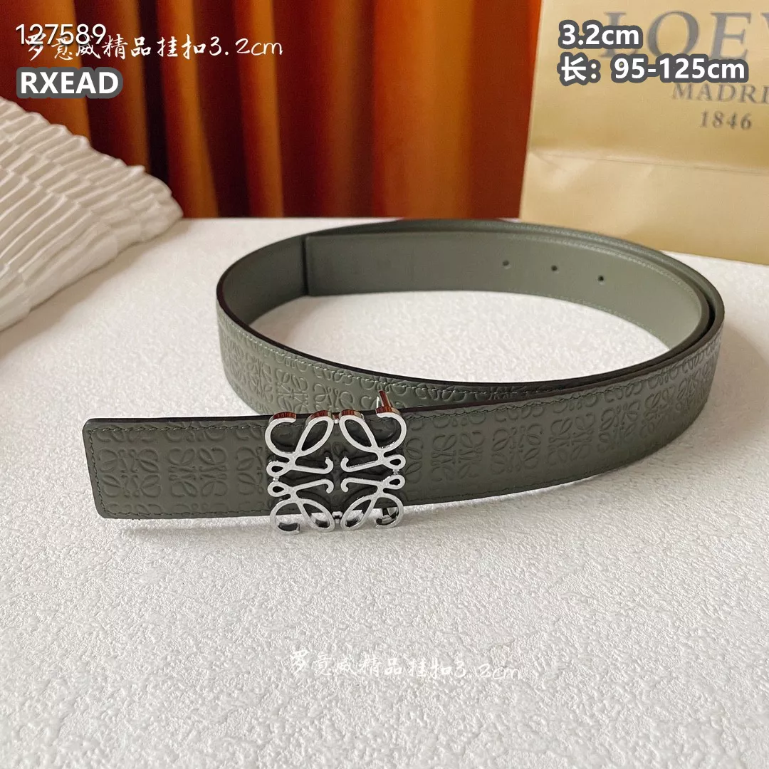 Comfortable 8626 LOEWE AAA Quality Belts For Unisex