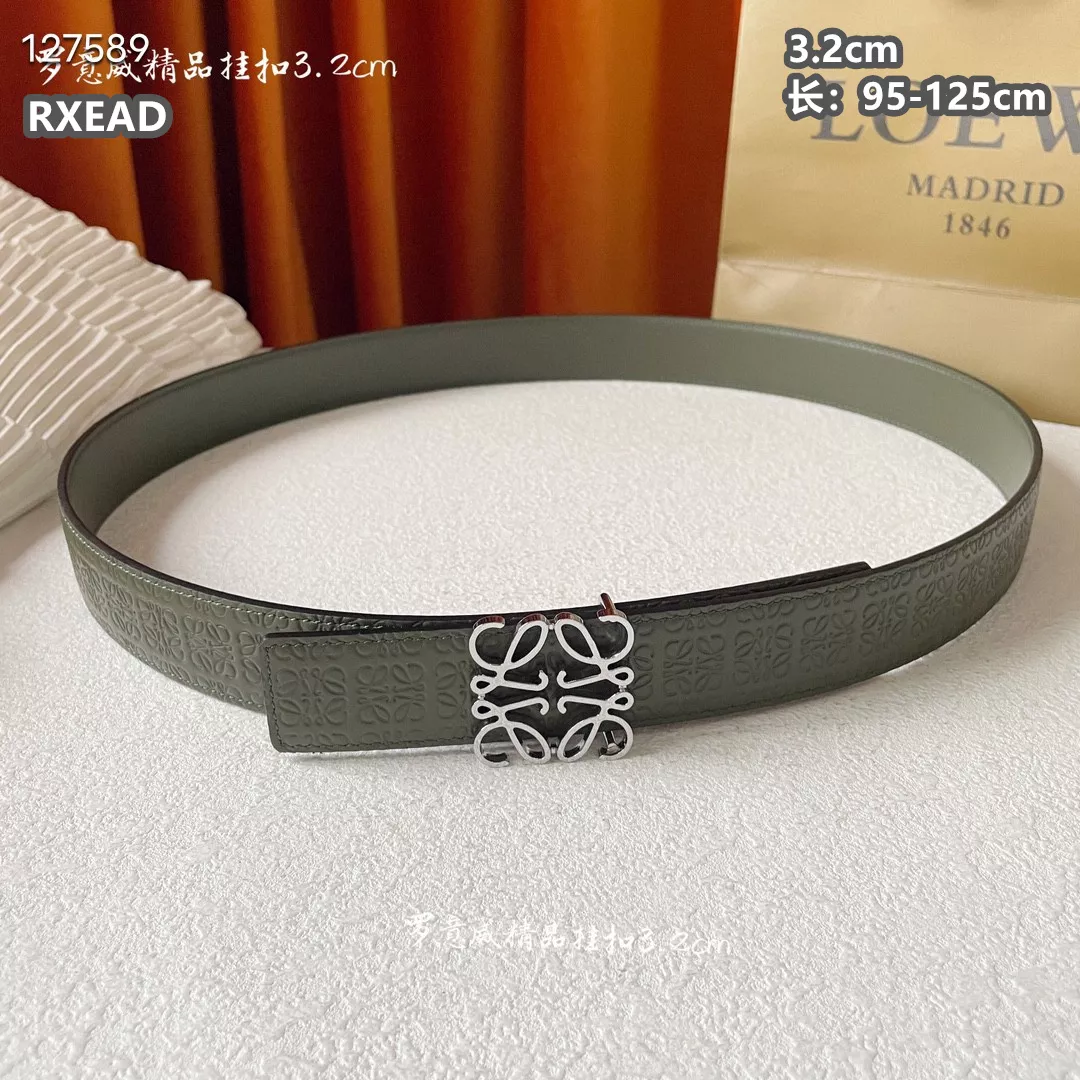 Comfortable 8626 LOEWE AAA Quality Belts For Unisex