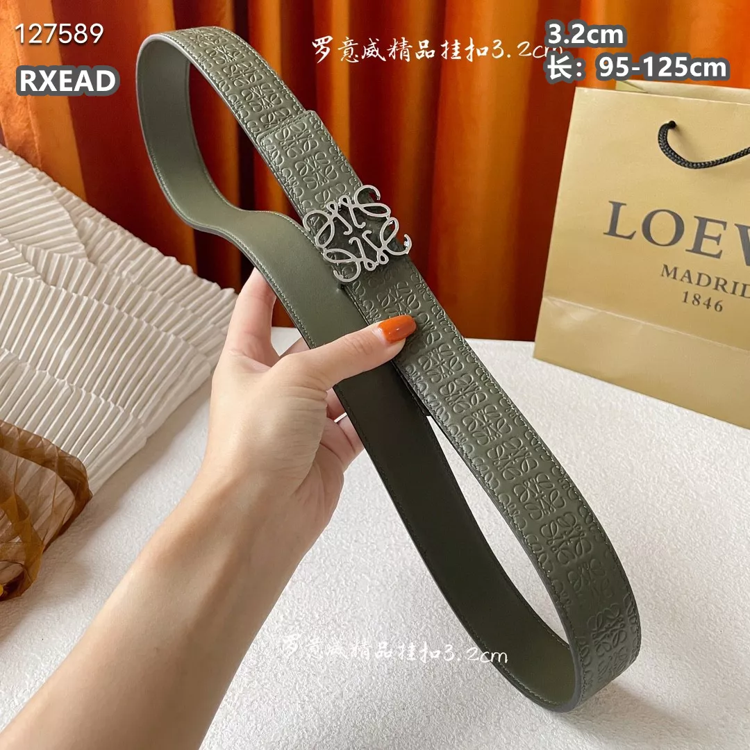 Comfortable 8626 LOEWE AAA Quality Belts For Unisex
