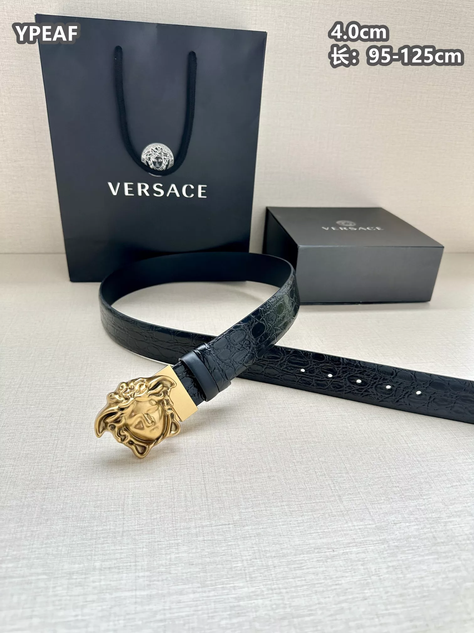 Comfortable 8644 Versace AAA Quality Belts For Men