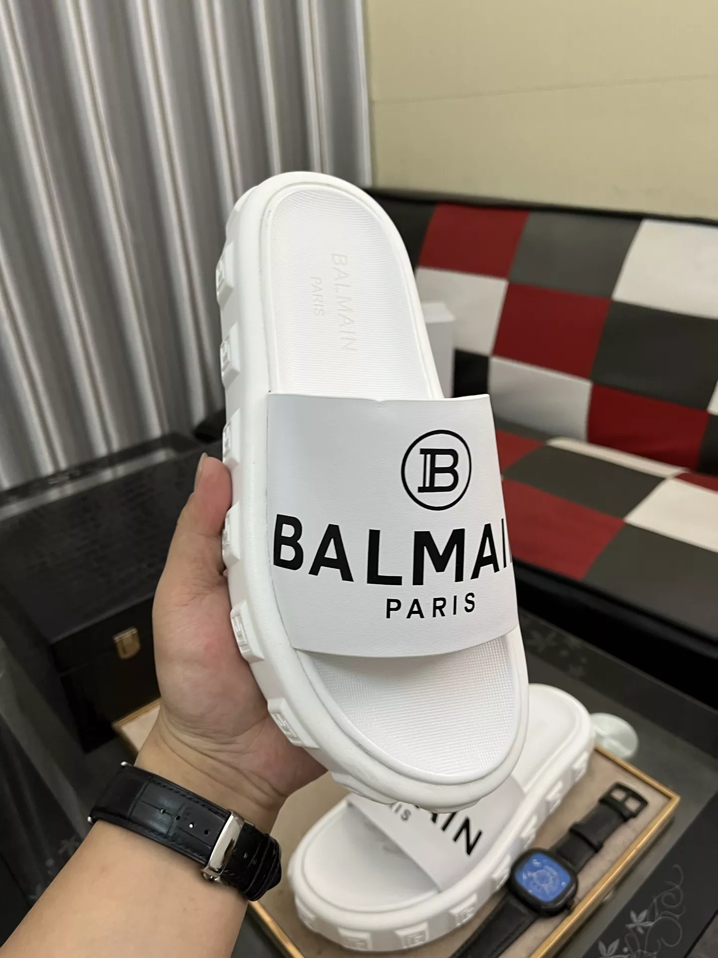 Comfortable 868 Balmain Slippers For Men