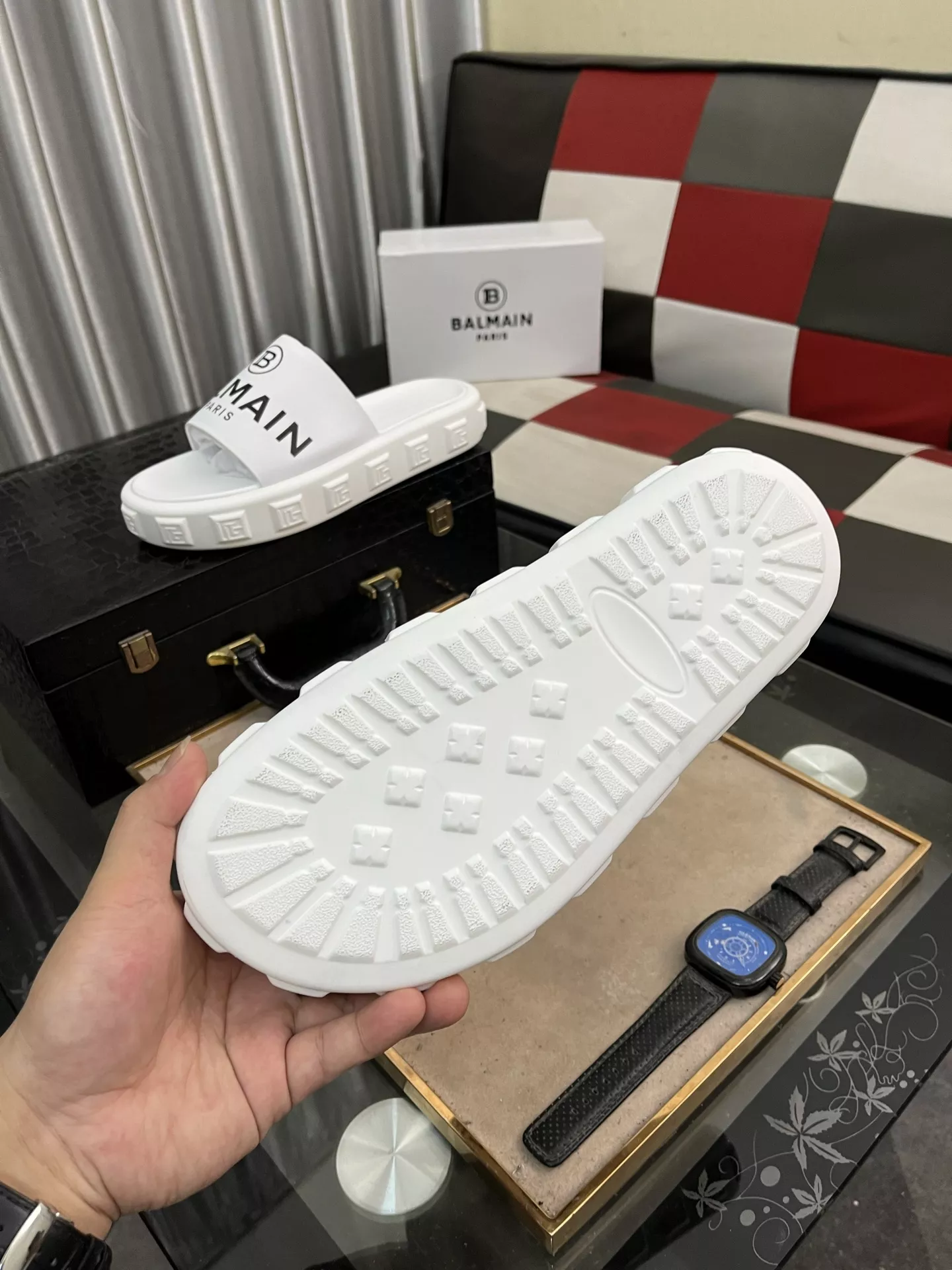 Comfortable 868 Balmain Slippers For Men