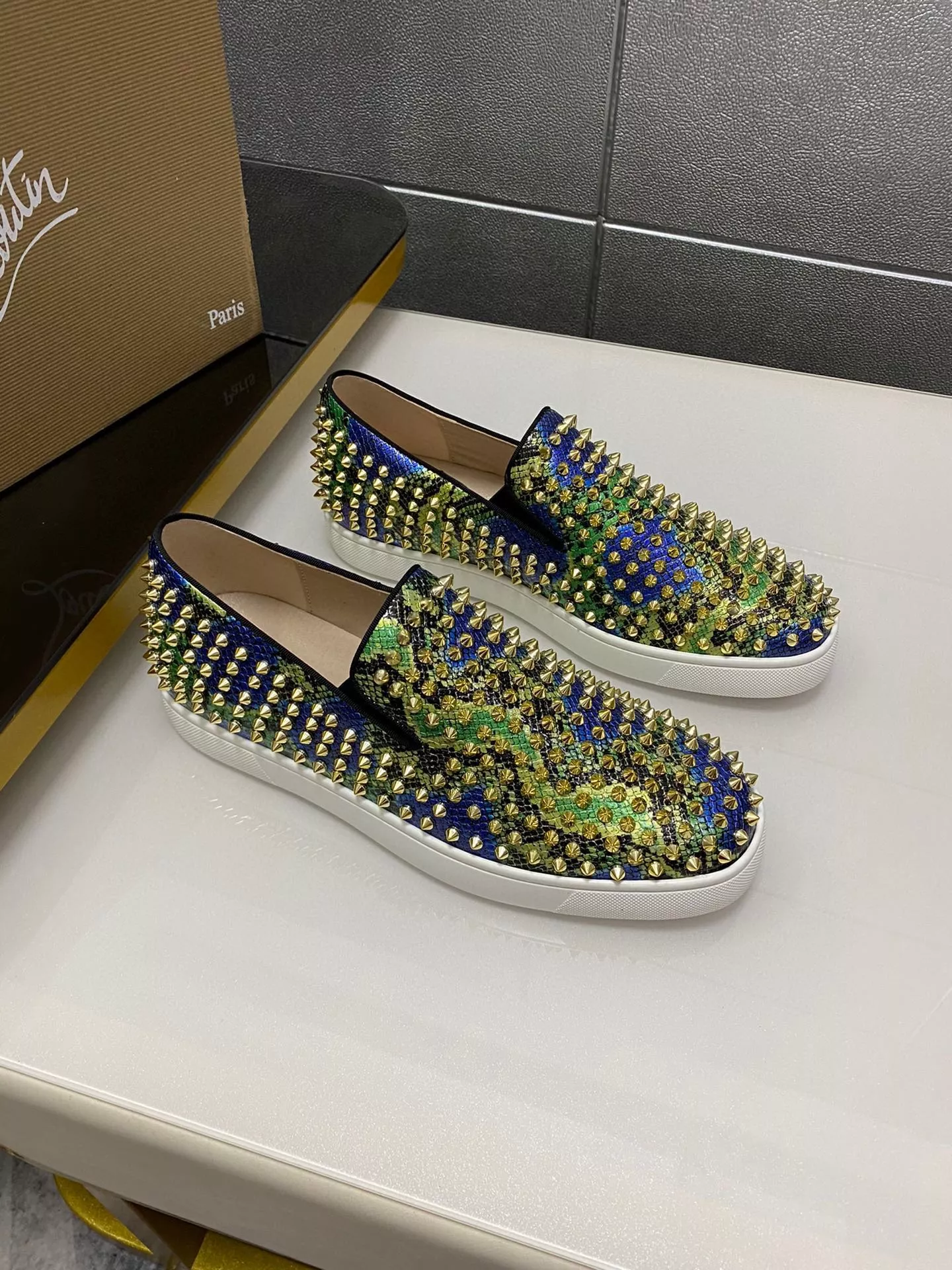 Comfortable 8695 Christian Louboutin Casual Shoes For Men