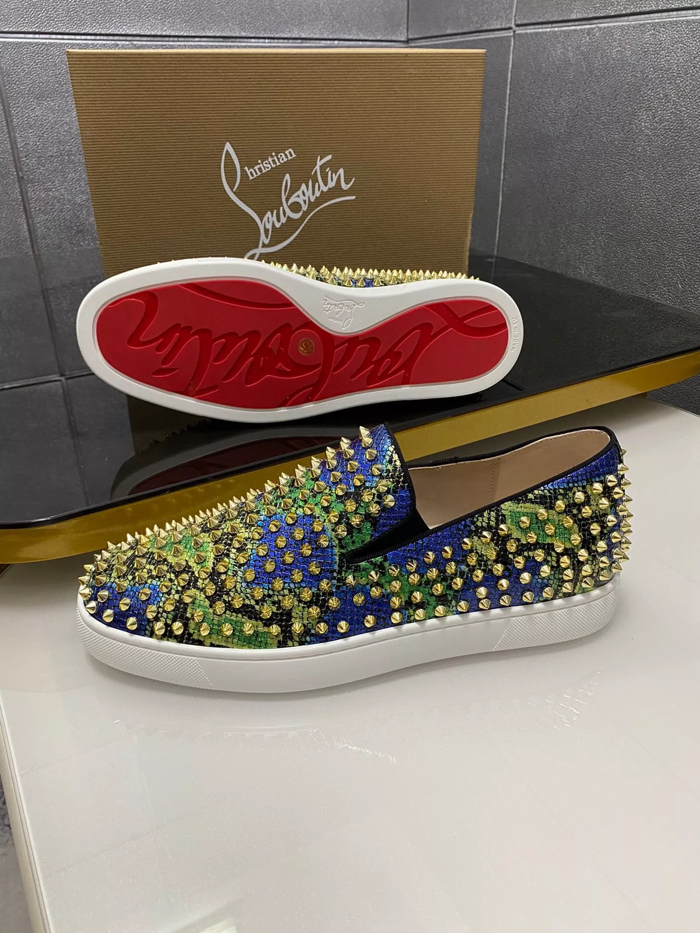 Comfortable 8695 Christian Louboutin Casual Shoes For Men