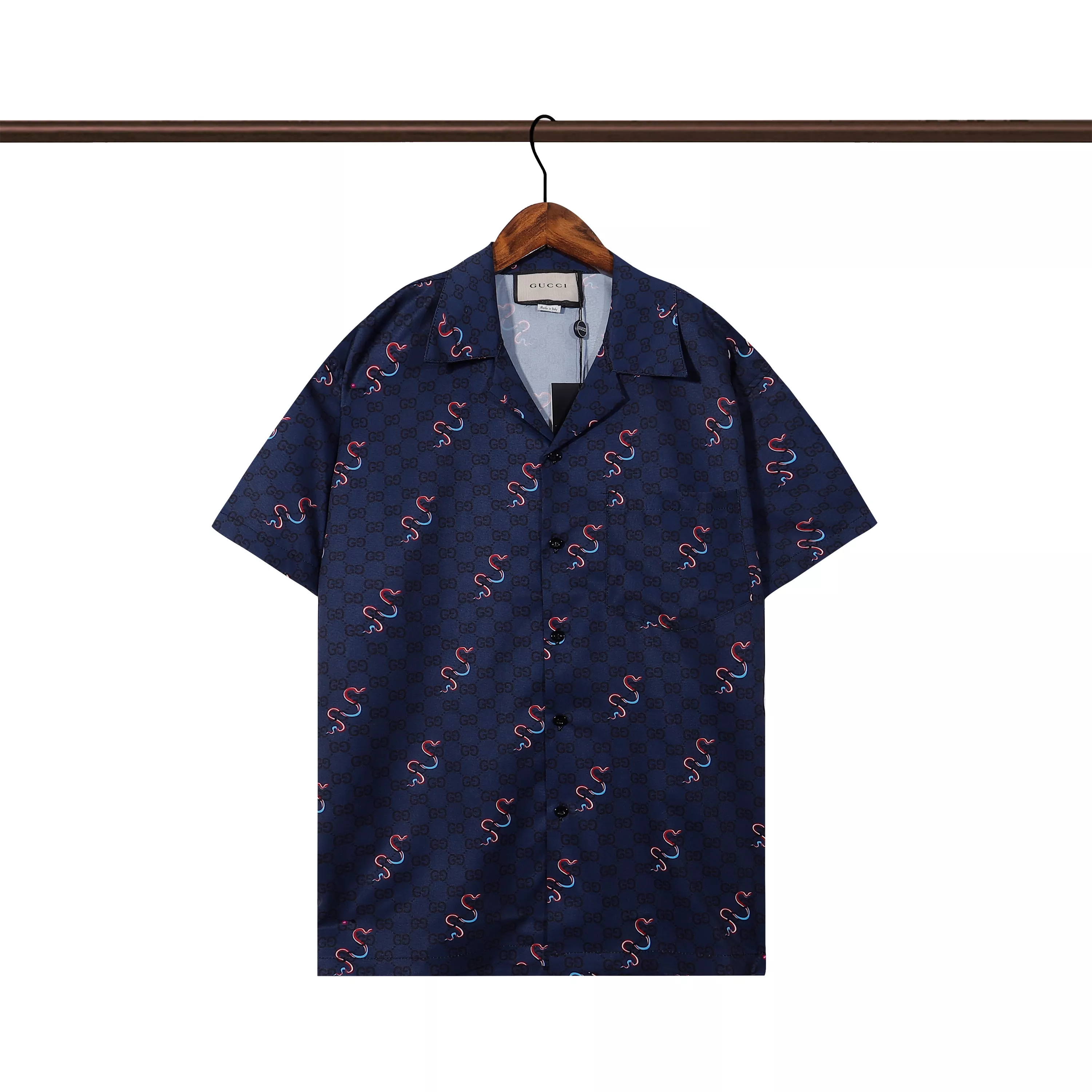 Comfortable 8730 Gucci Shirts Short Sleeved For Men