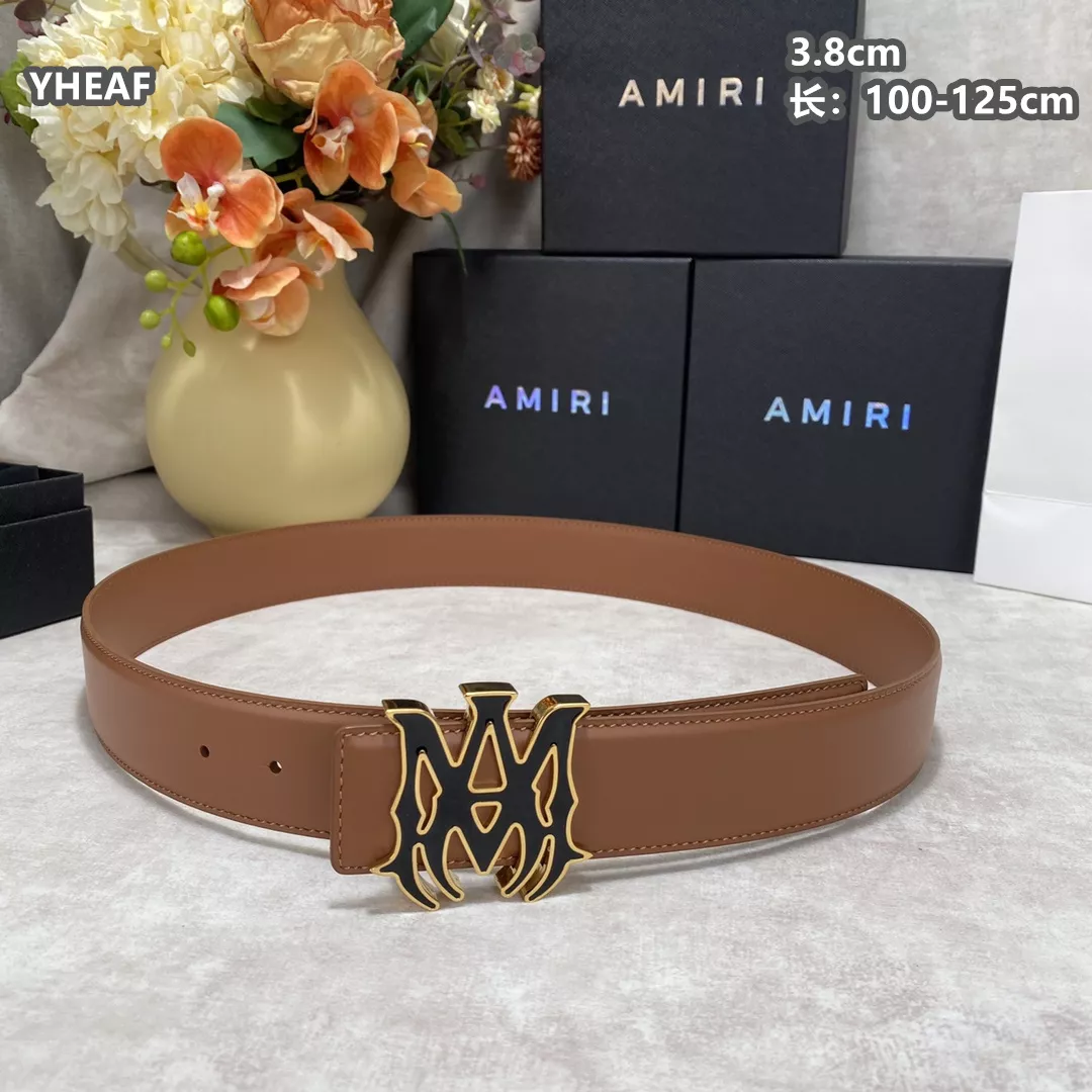 Comfortable 8757 Amiri AAA Quality Belts For Men