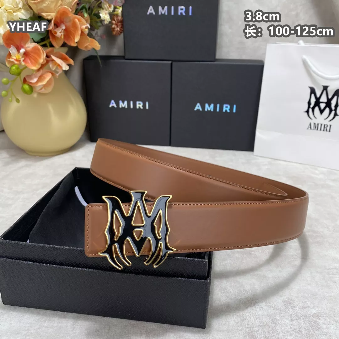 Comfortable 8757 Amiri AAA Quality Belts For Men