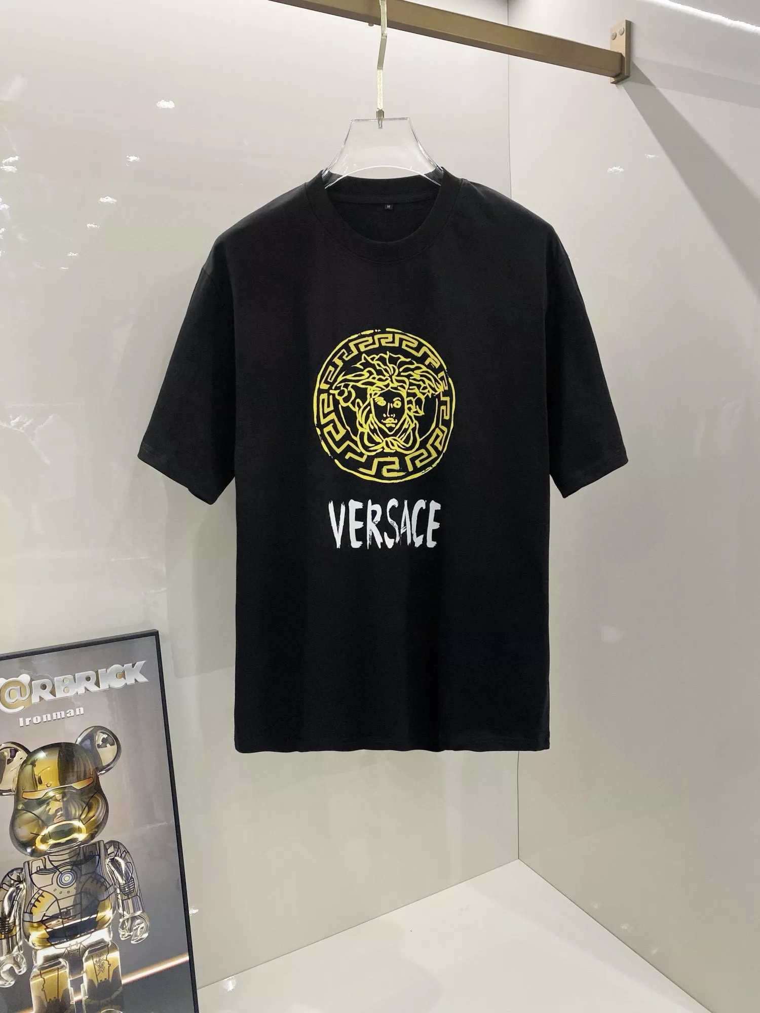 Comfortable 8779 Versace T-Shirts Short Sleeved For Unisex