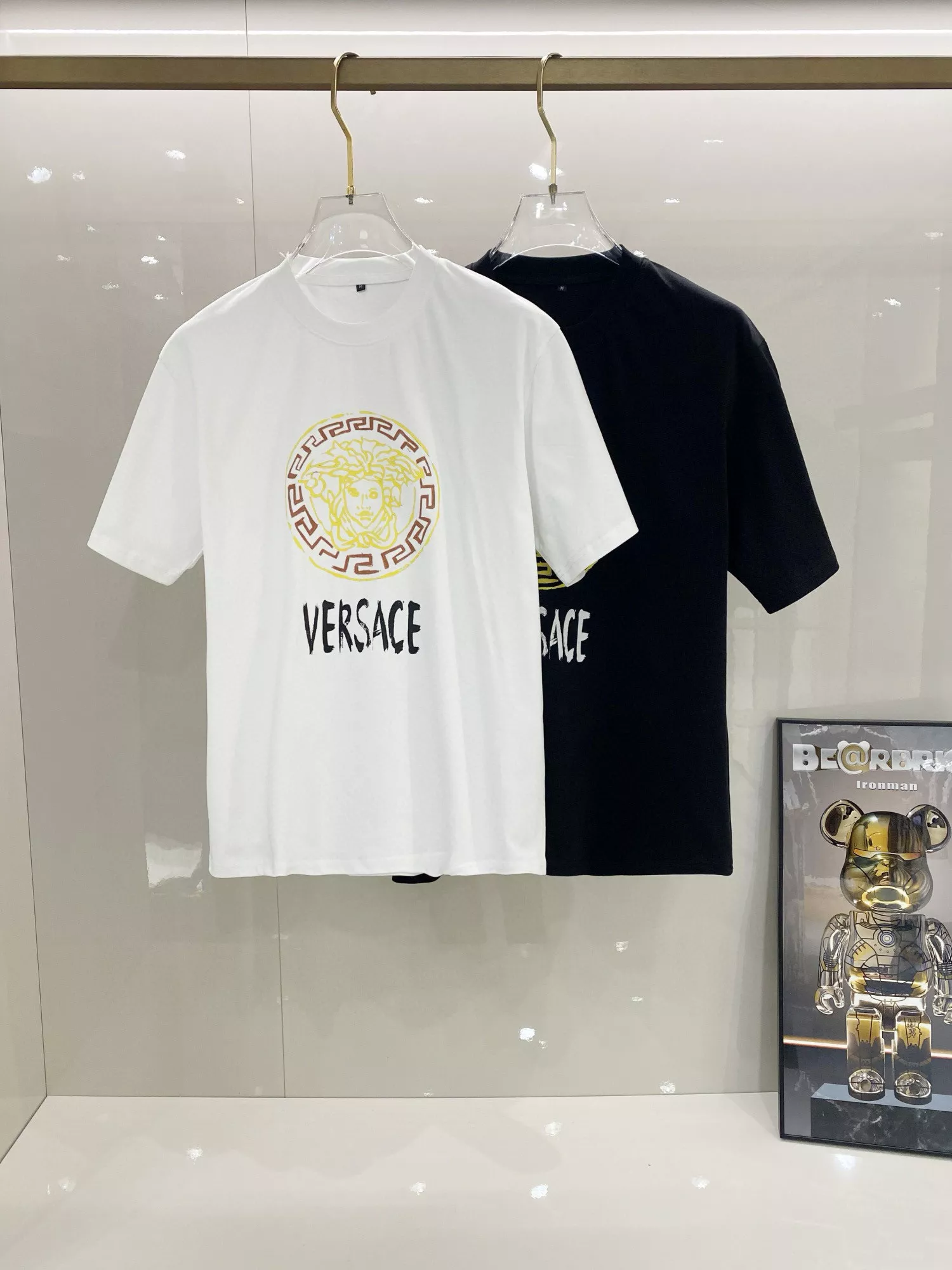 Comfortable 8779 Versace T-Shirts Short Sleeved For Unisex