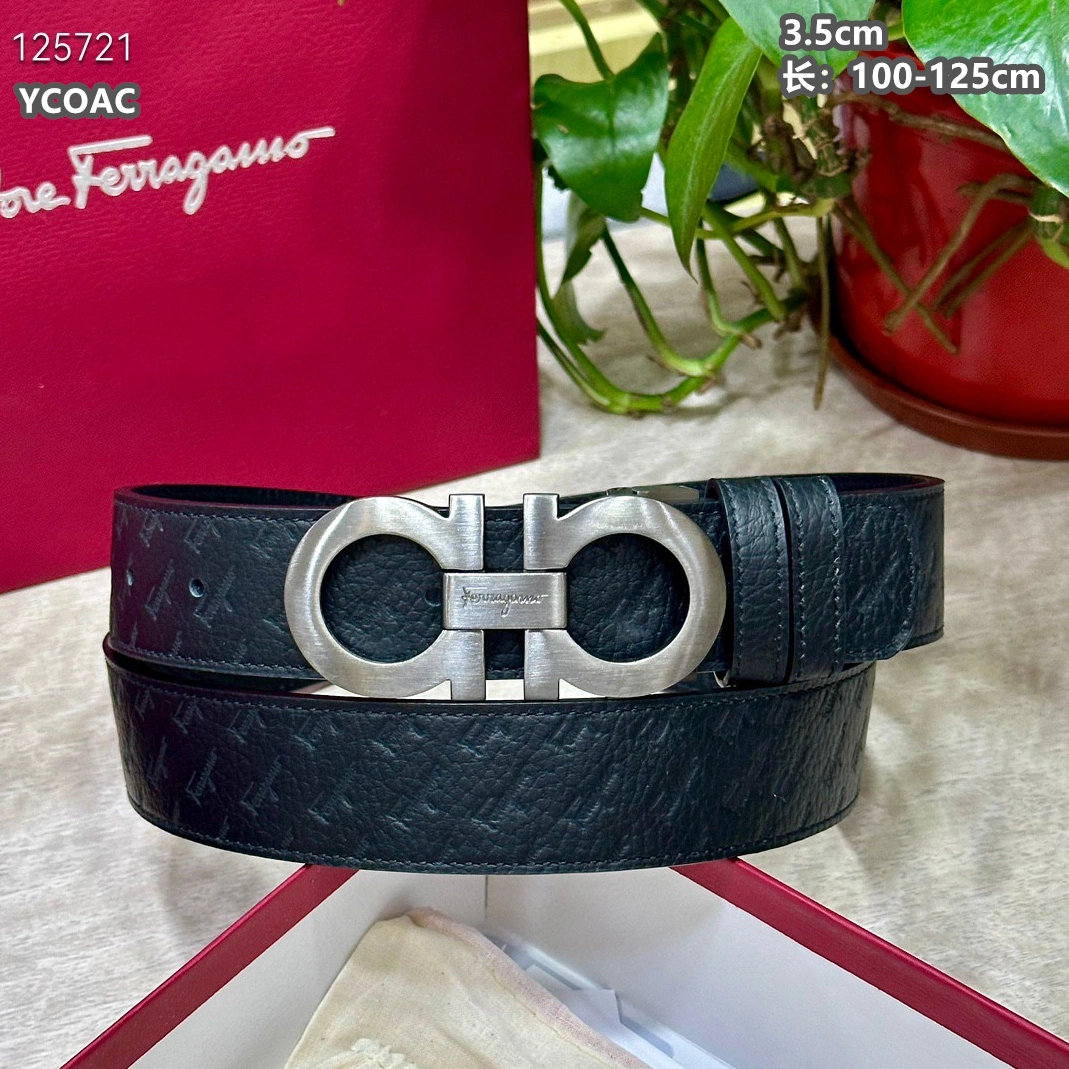 Comfortable 8852 Salvatore Ferragamo AAA Quality Belts For Men