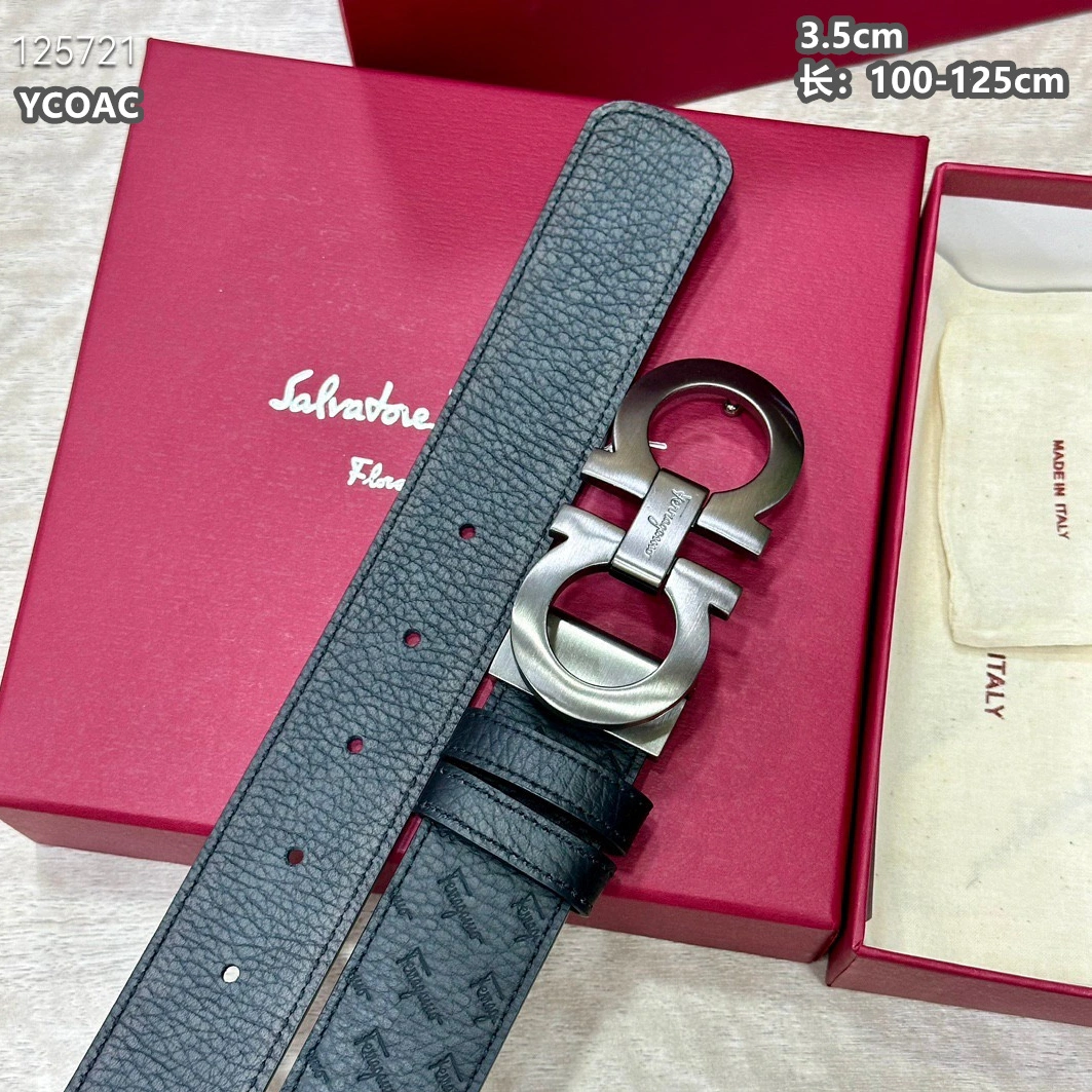 Comfortable 8852 Salvatore Ferragamo AAA Quality Belts For Men