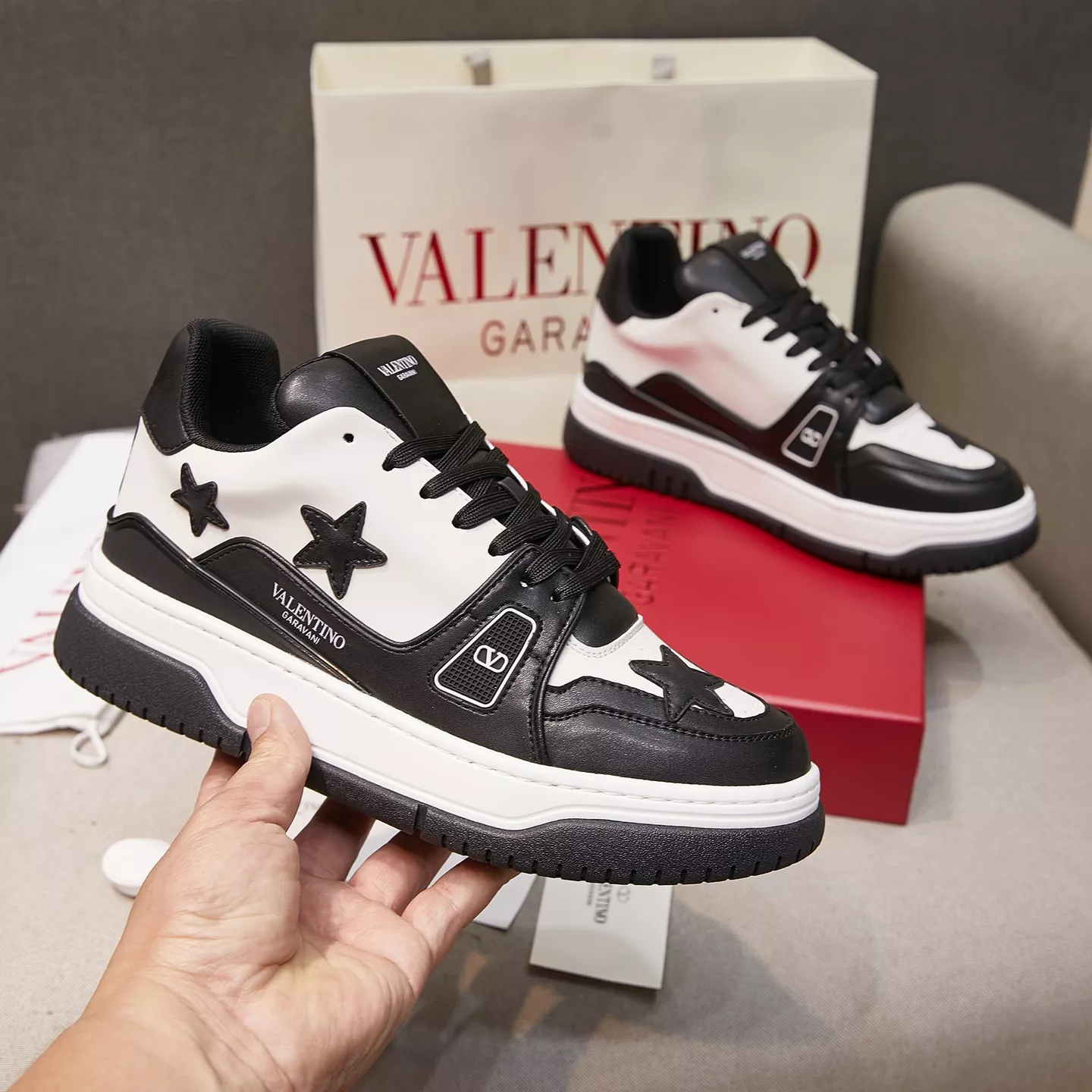 Comfortable 8861 Valentino Casual Shoes For Men