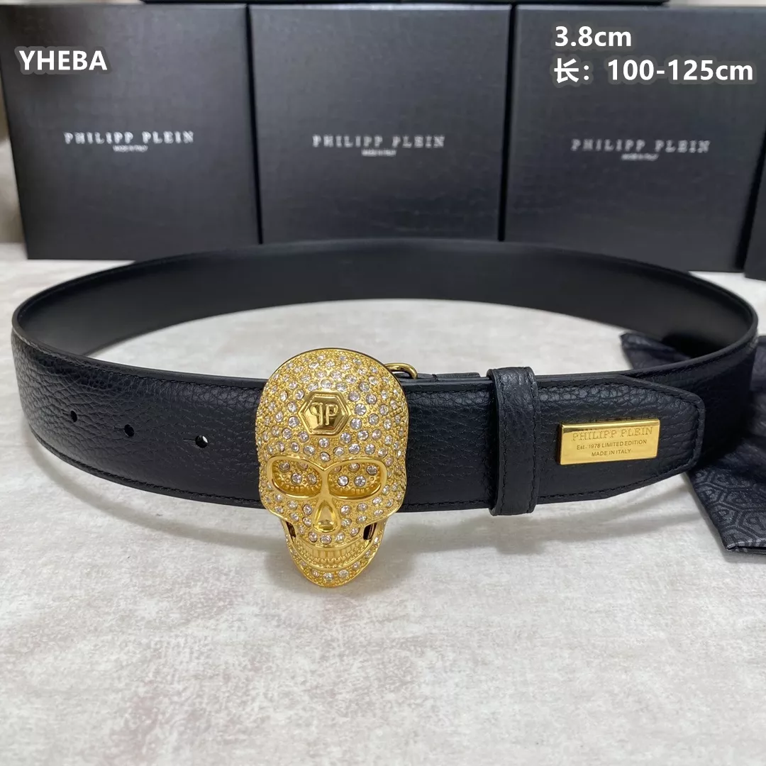 Comfortable 9007 Philipp Plein PP AAA Quality Belts For Men
