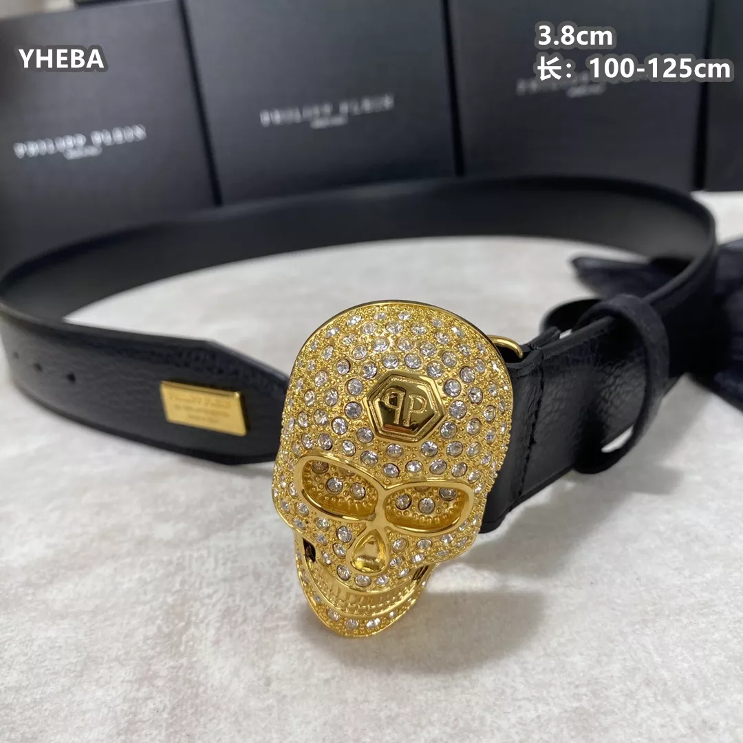 Comfortable 9007 Philipp Plein PP AAA Quality Belts For Men