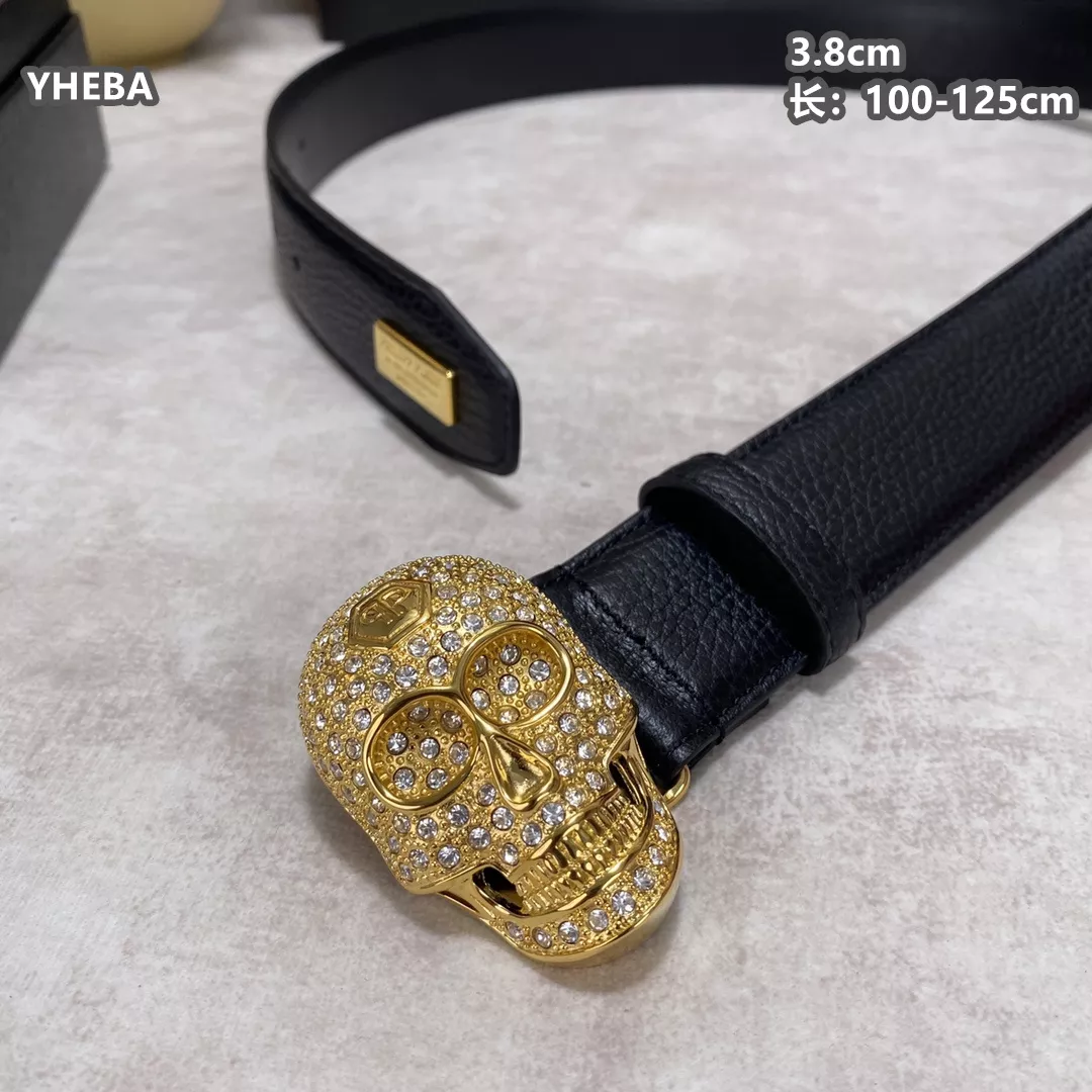 Comfortable 9007 Philipp Plein PP AAA Quality Belts For Men