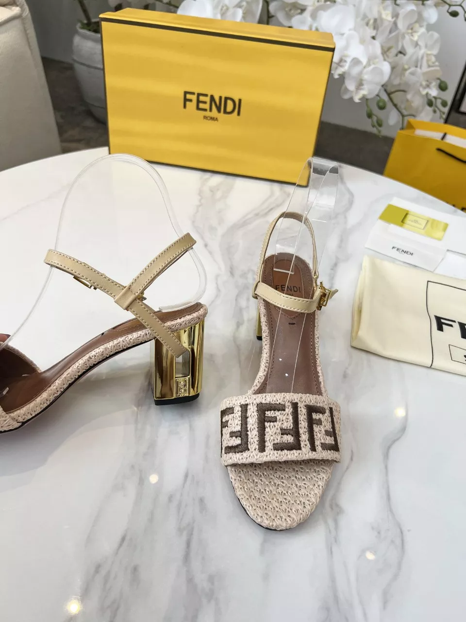 Comfortable 907 Fendi Sandal For Women