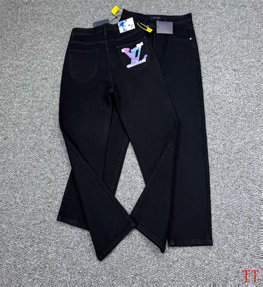 Comfortable 9096 Louis Vuitton LV Jeans For Men