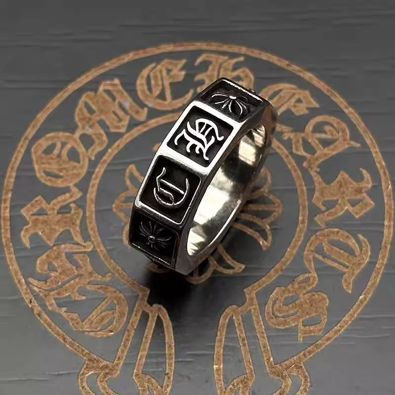 Comfortable 9103 Chrome Hearts Rings For Unisex