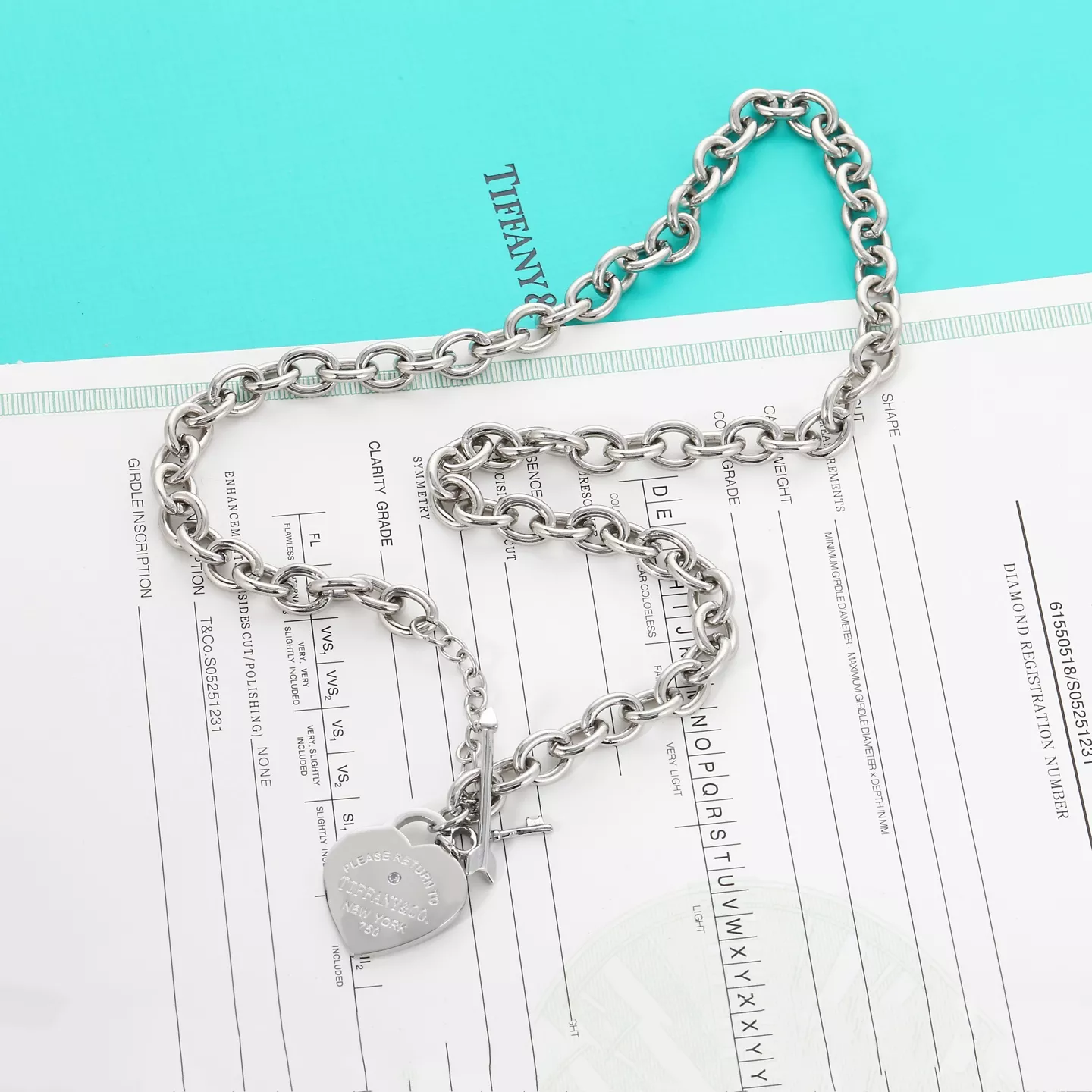 Comfortable 9127 Tiffany Necklaces