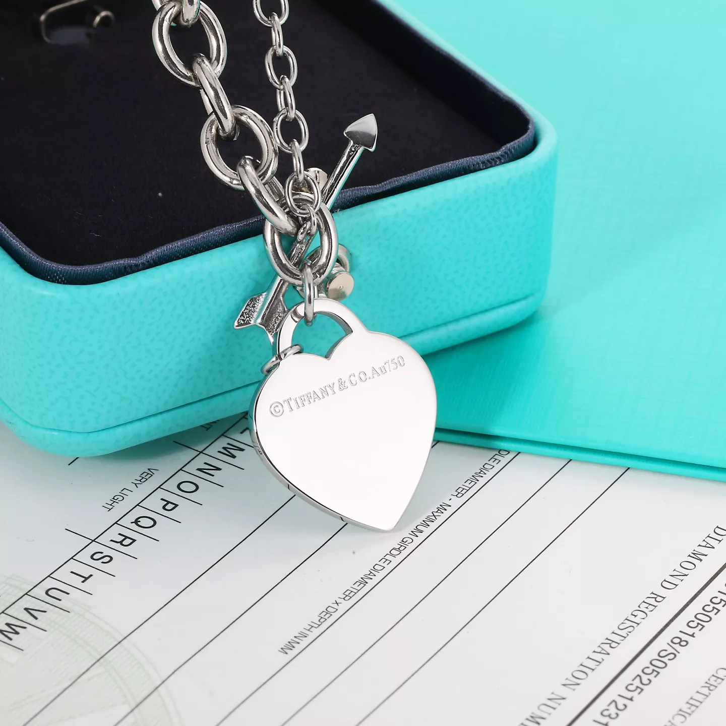 Comfortable 9127 Tiffany Necklaces