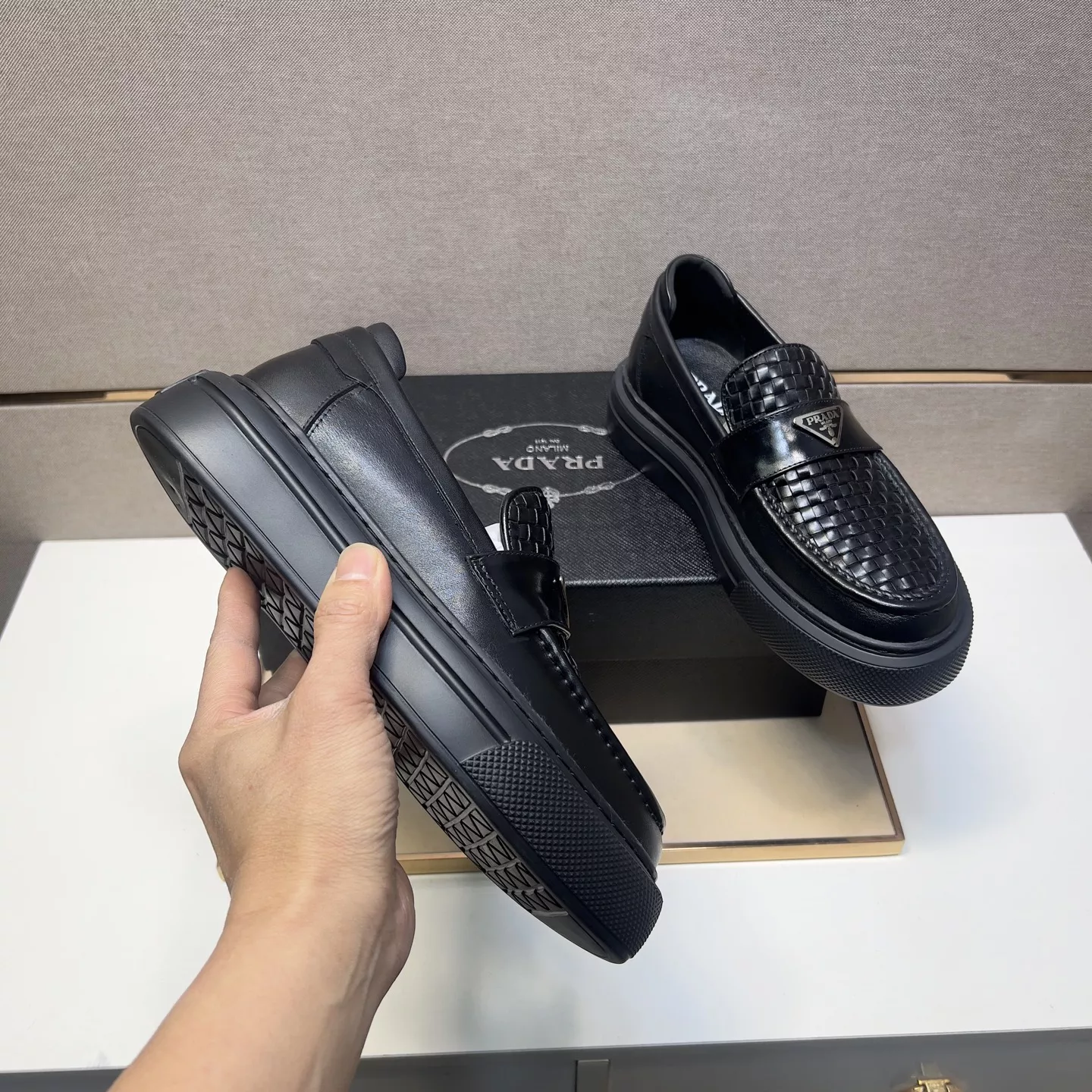 Comfortable 9217 Prada Casual Shoes For Men