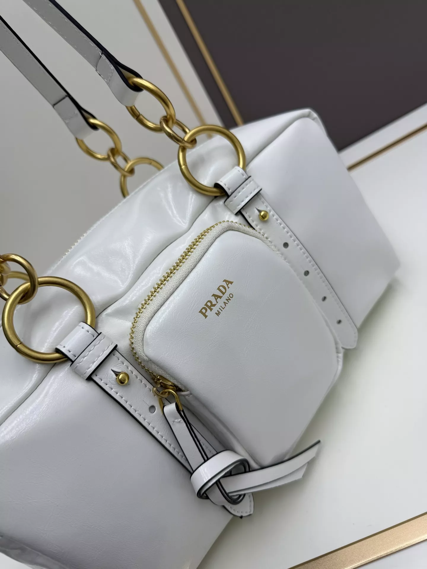 Comfortable 9240 Prada AAA Quality Shoulder Bags For Women
