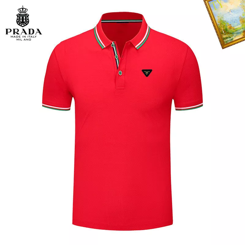 Comfortable 9279 Prada T-Shirts Short Sleeved For Men