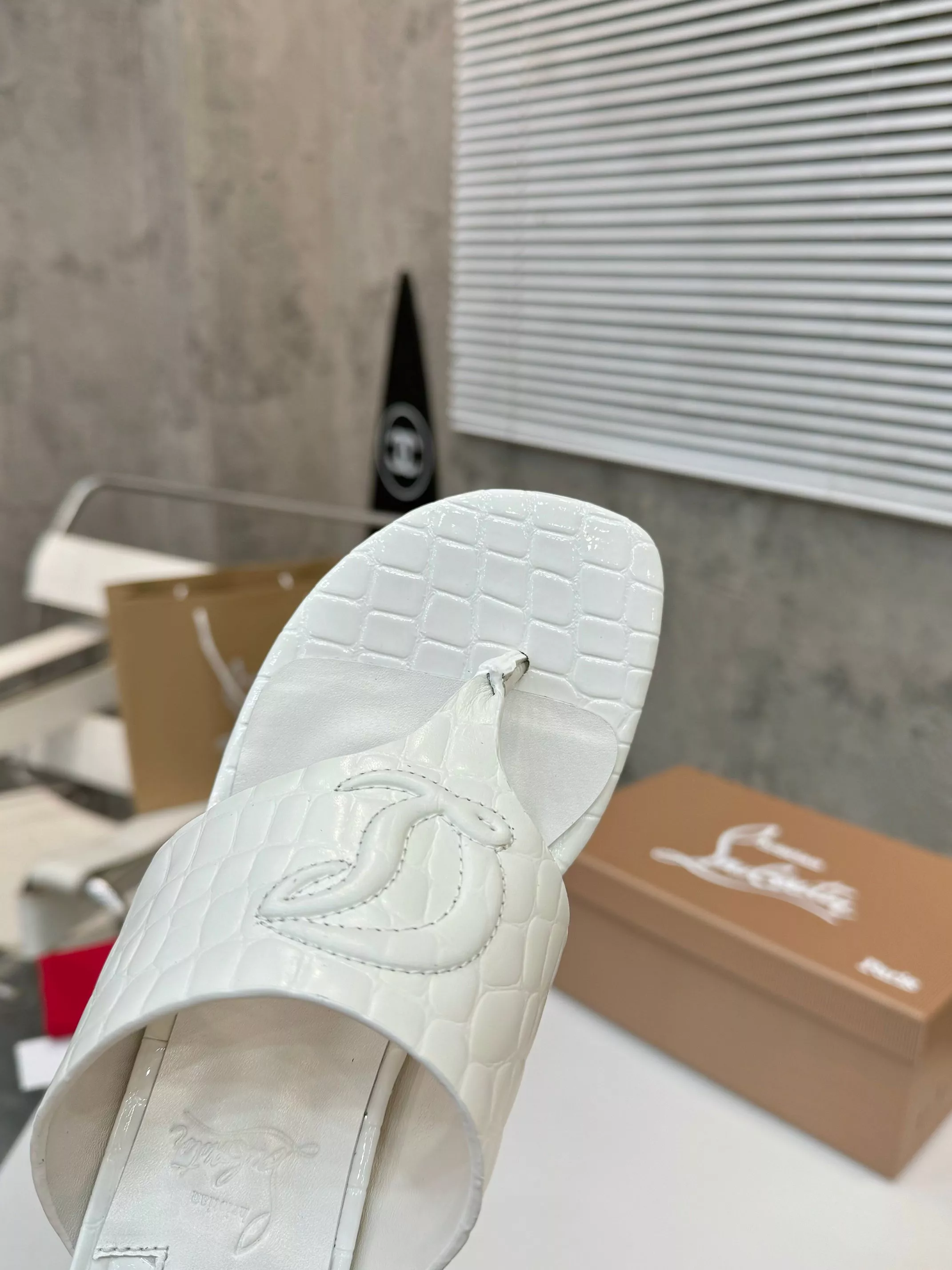 Comfortable 9372 Christian Louboutin CL Slippers For Women