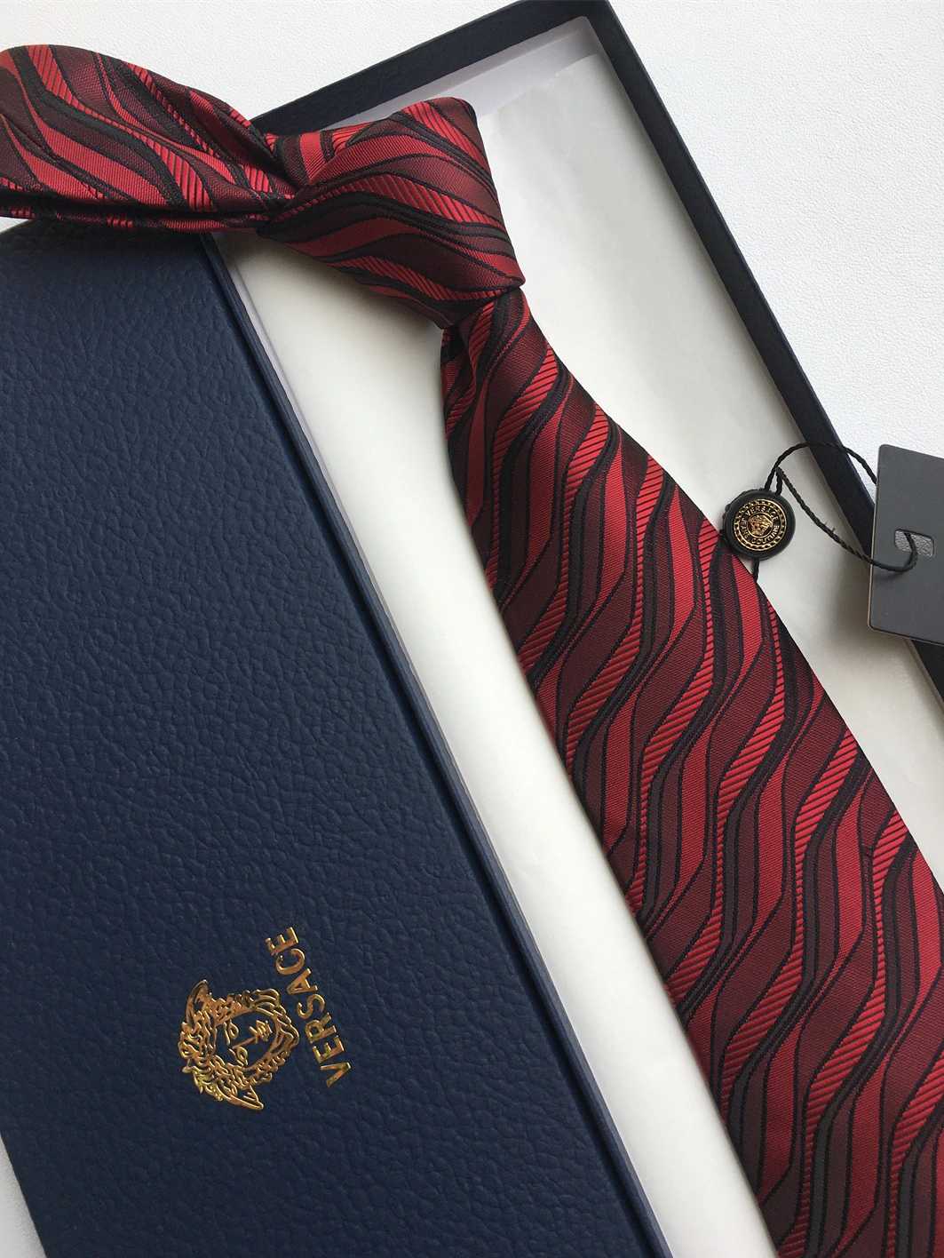 Comfortable 9378 Versace Necktie For Men