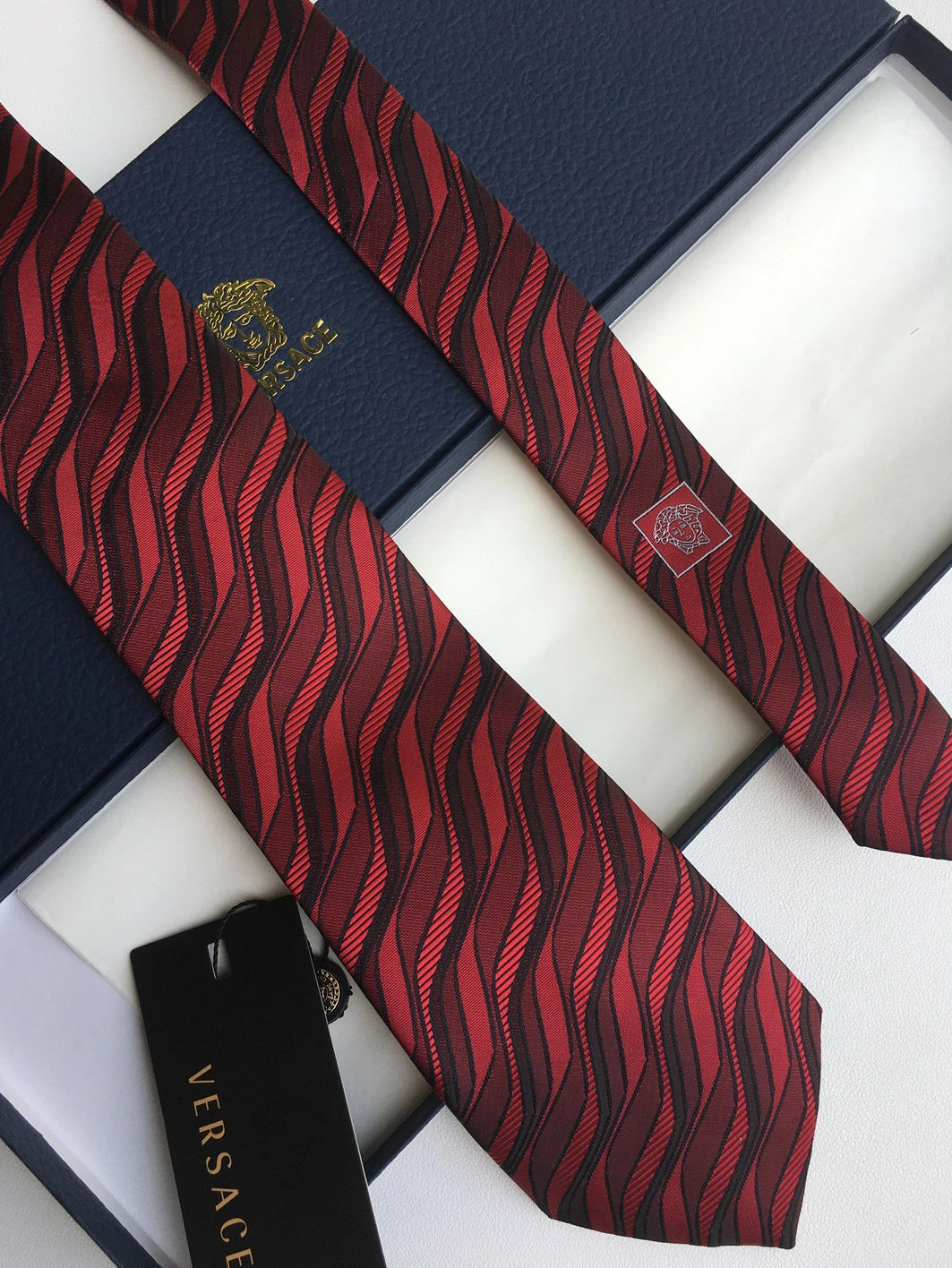 Comfortable 9378 Versace Necktie For Men