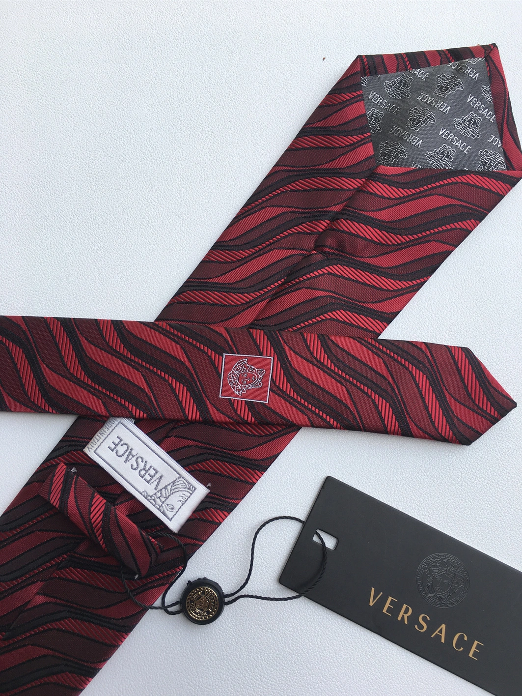 Comfortable 9378 Versace Necktie For Men