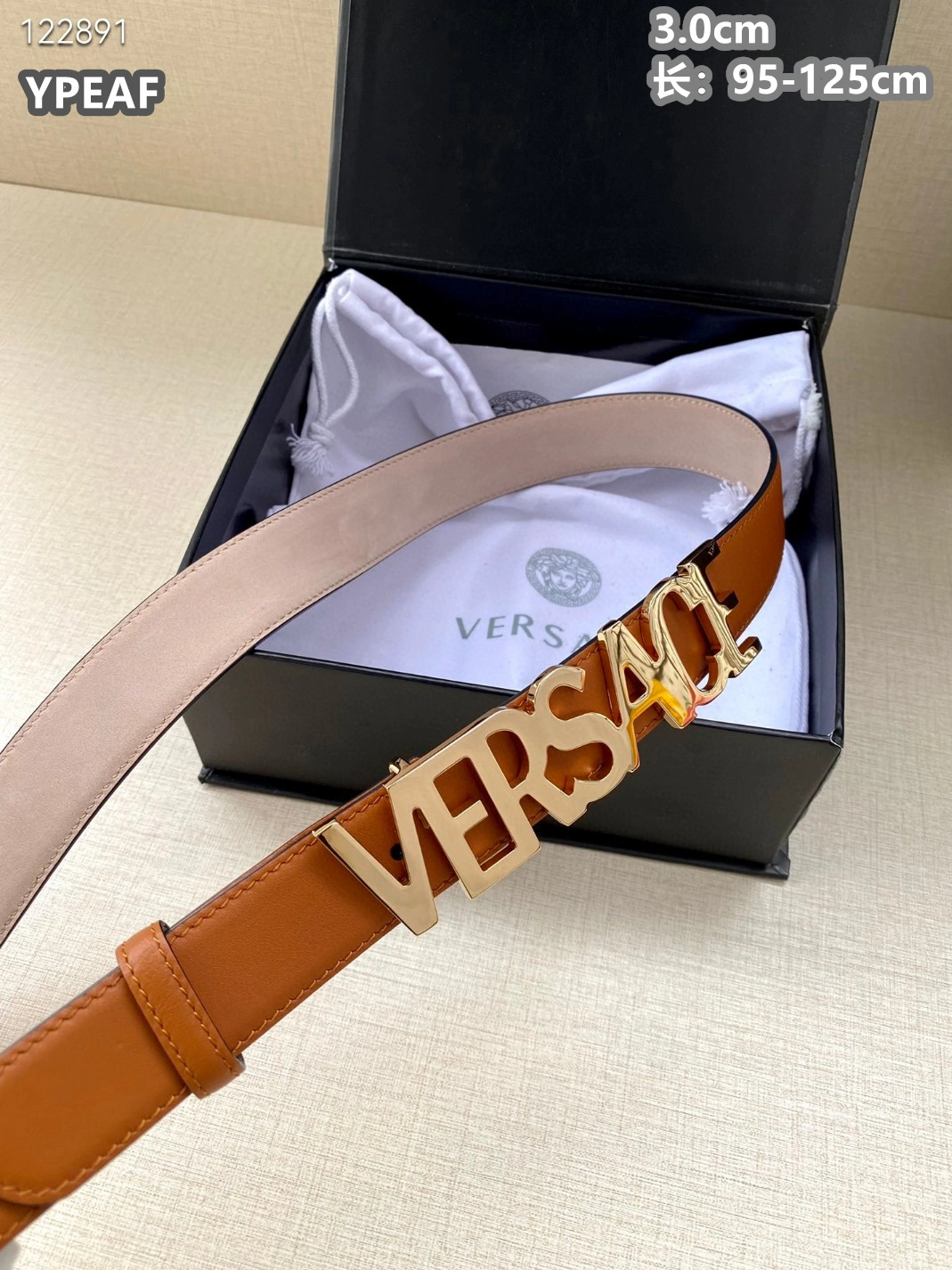 Comfortable 9388 Versace AAA Quality Belts For Unisex