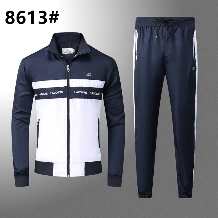 Comfortable 9396 Lacoste Tracksuits Long Sleeved For Men