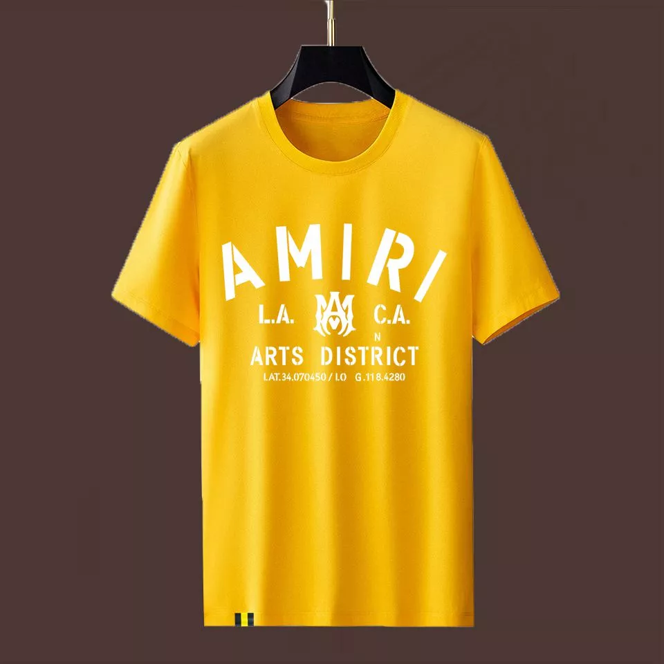 Comfortable 9408 Amiri T-Shirts Short Sleeved For Men