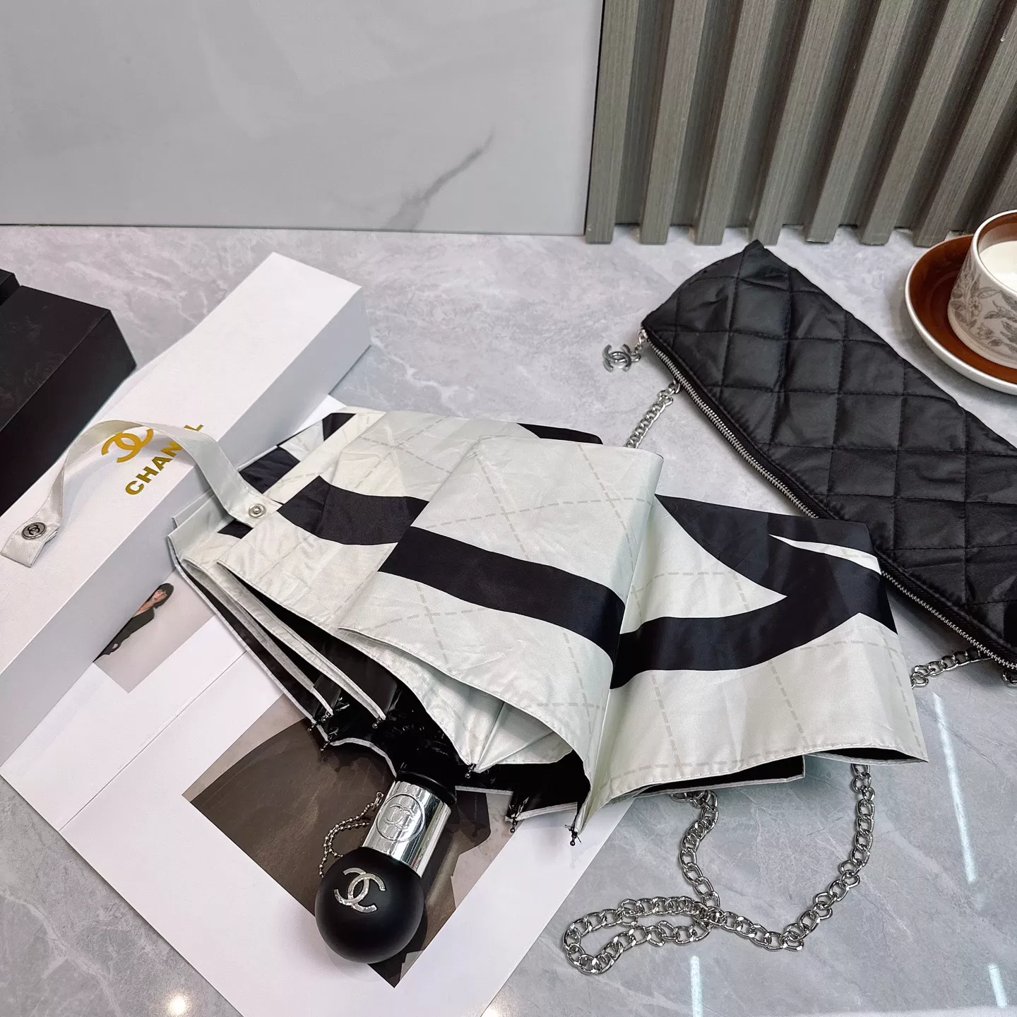 Comfortable 9542 Chanel Umbrellas