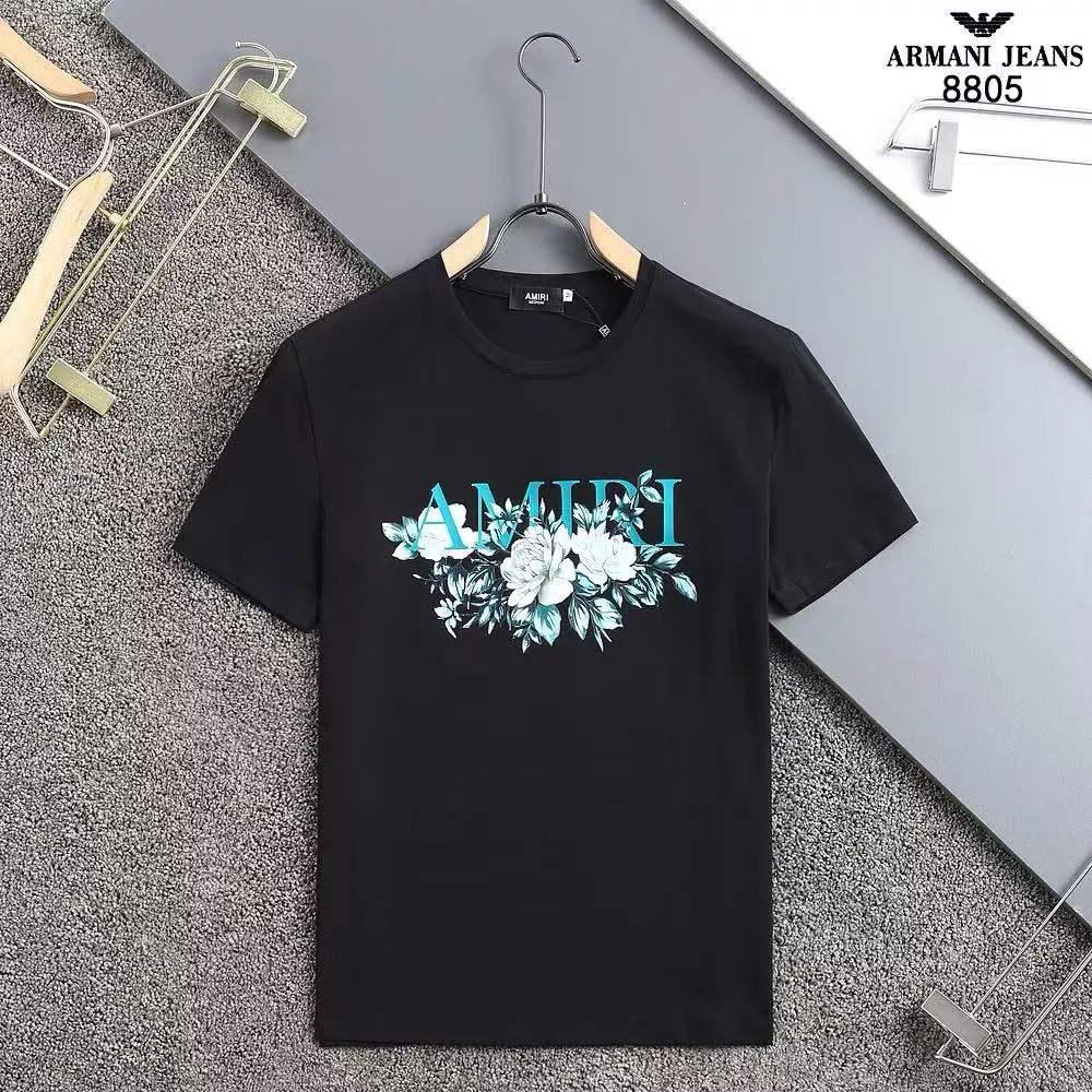 Comfortable 9577 Amiri T-Shirts Short Sleeved For Men
