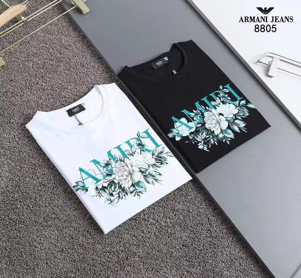 Comfortable 9577 Amiri T-Shirts Short Sleeved For Men
