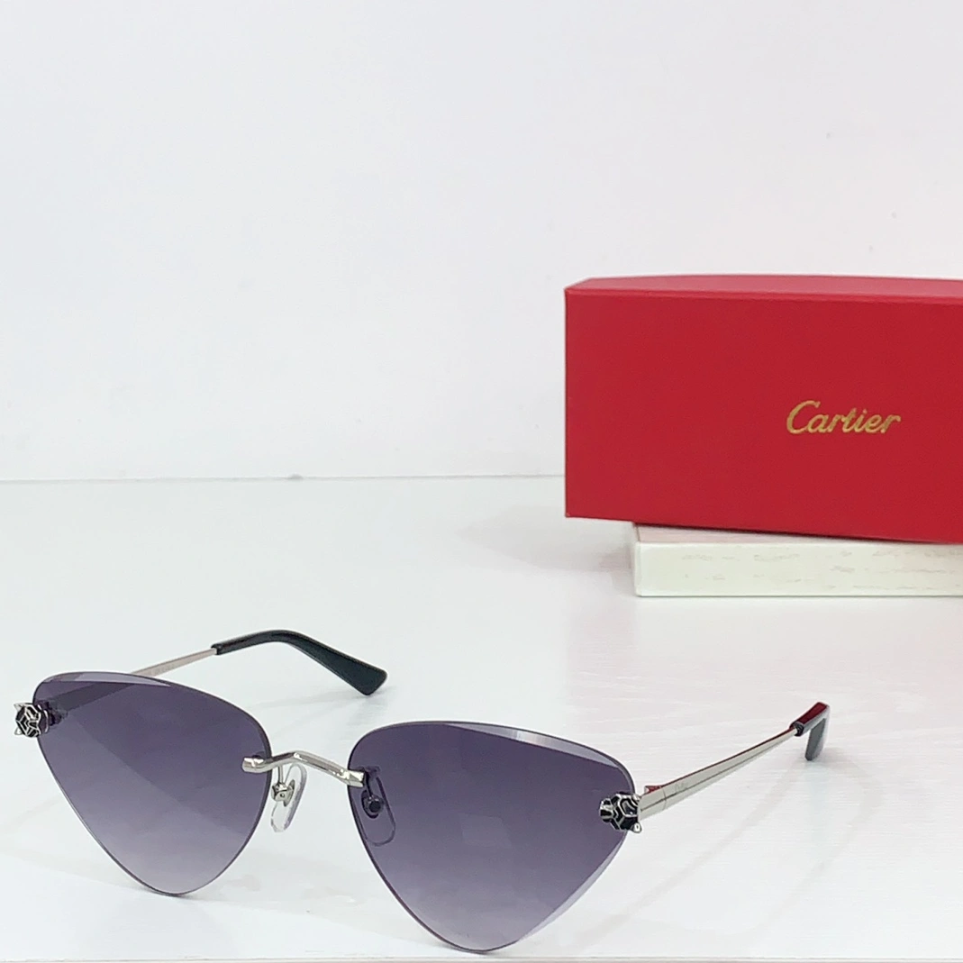 Comfortable 982 Cartier AAA Quality Sunglassess