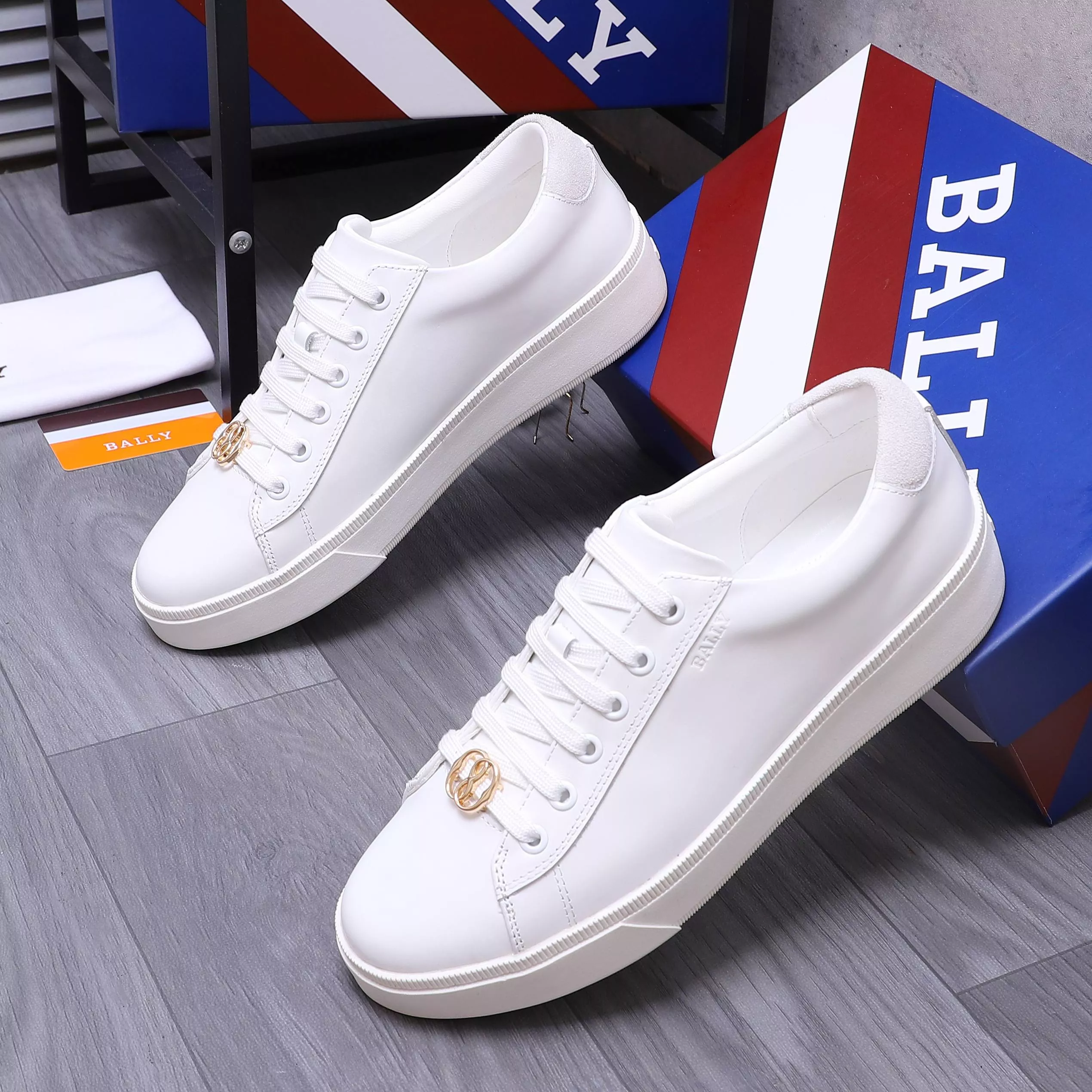 Comfortable 9830 Bally Casual Shoes For Men