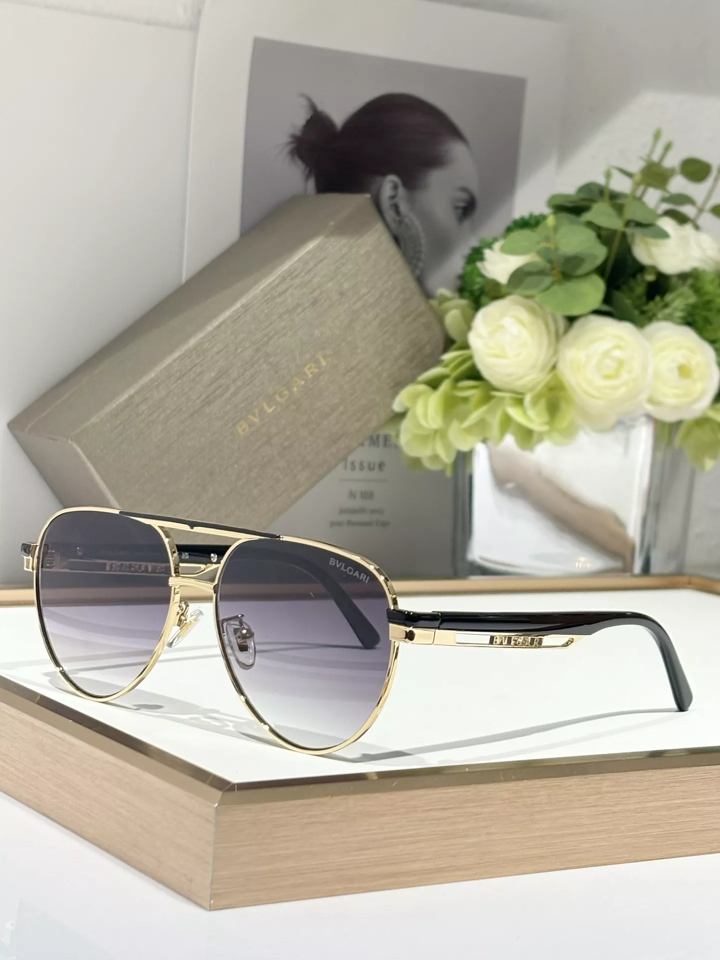 Comfortable 9844 Bvlgari AAA Quality Sunglasses