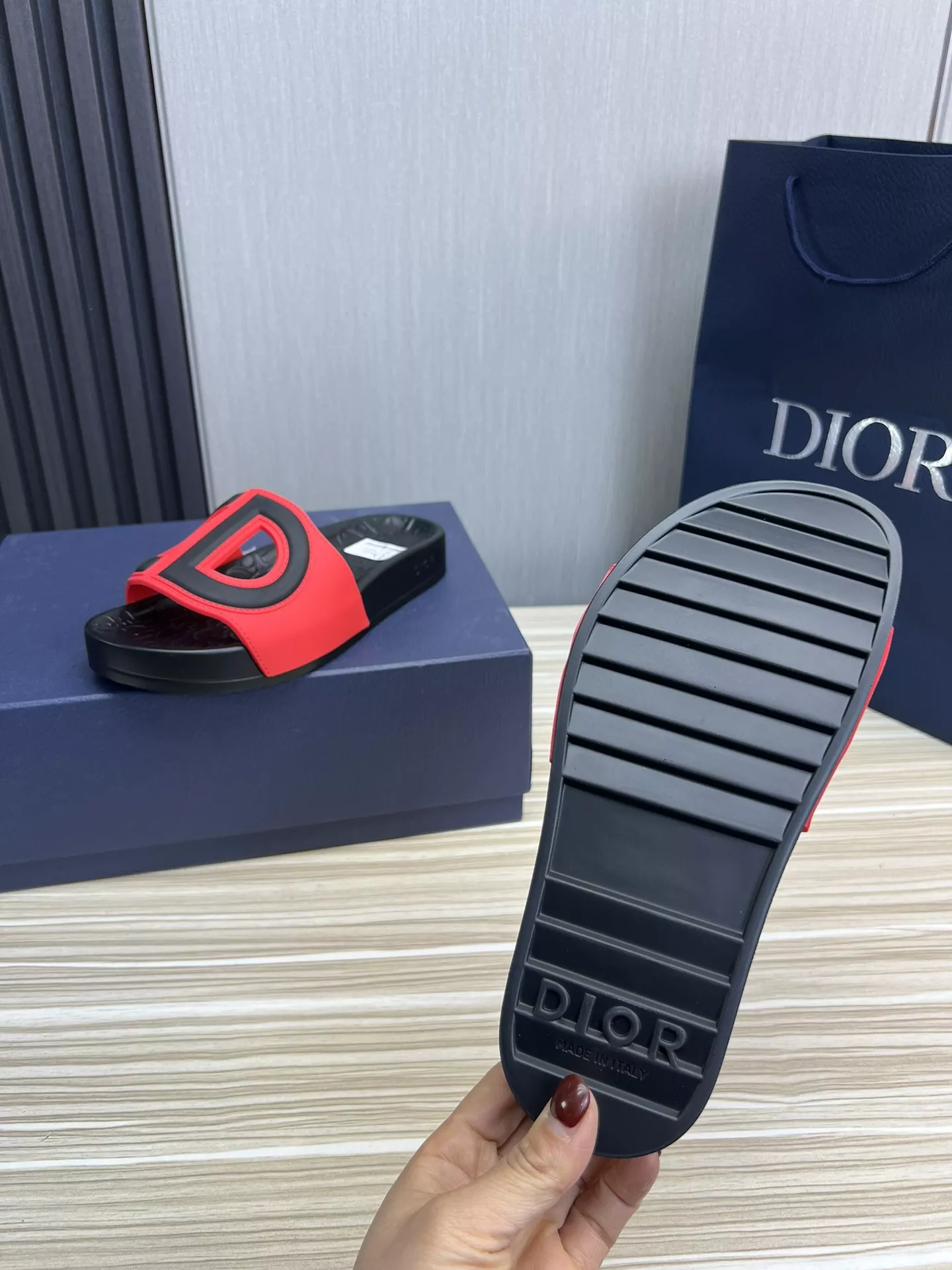 Comfortable 9975 Christian Dior Slippers For Men