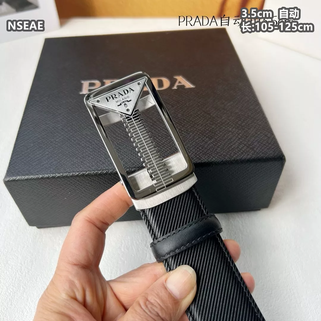 Compact 1096 Prada AAA Quality Belts For Men
