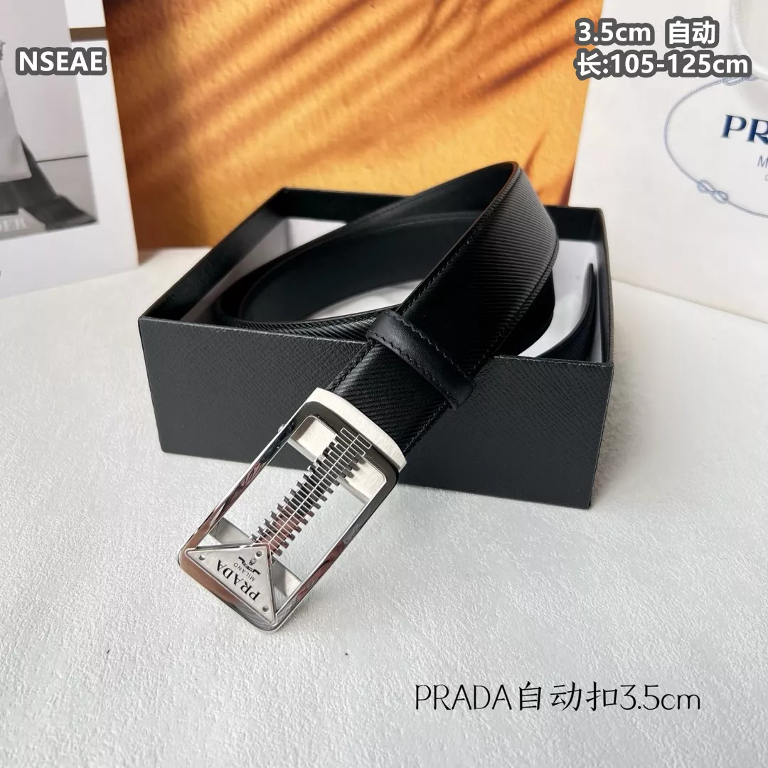 Compact 1096 Prada AAA Quality Belts For Men
