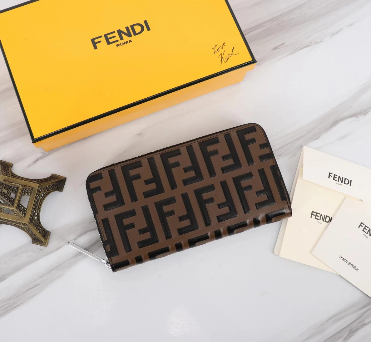Compact 1325 Fendi AAA Quality Wallet For Unisex