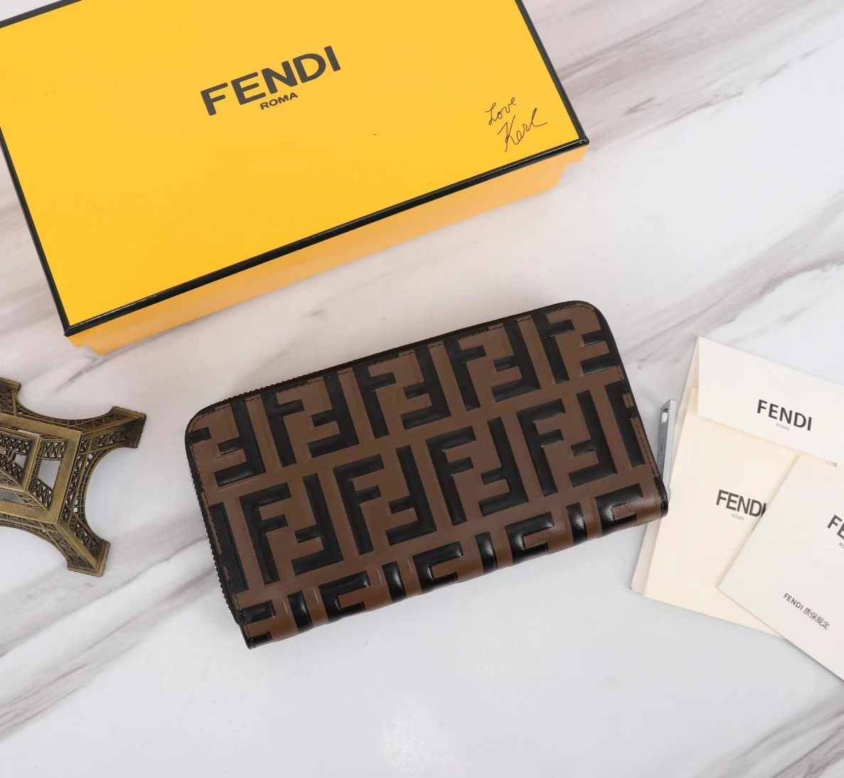 Compact 1325 Fendi AAA Quality Wallet For Unisex