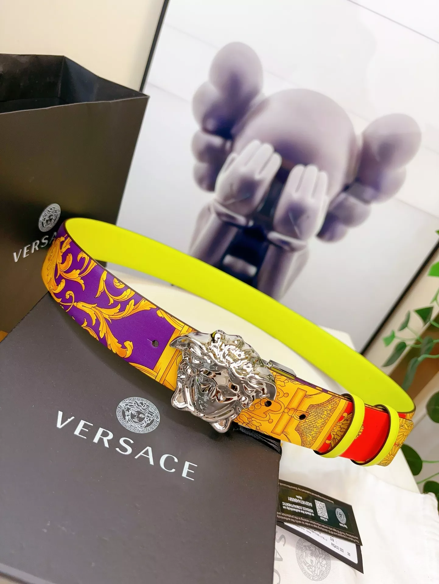 Compact 1441 Versace AAA Quality Belts In 4.0cm For Unisex