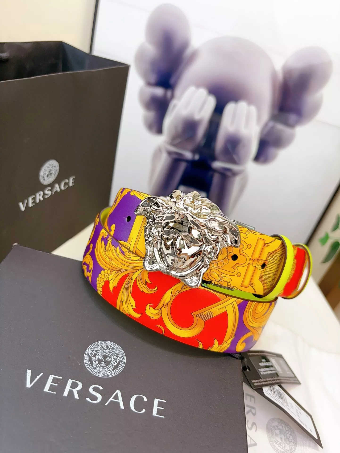 Compact 1441 Versace AAA Quality Belts In 4.0cm For Unisex