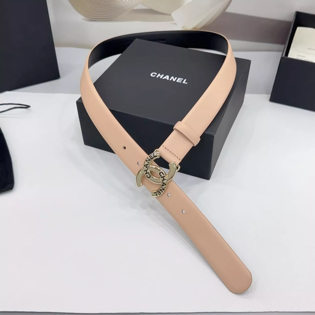 Compact 1480 Chanel AAA Quality Belts In 3.0cm For Women