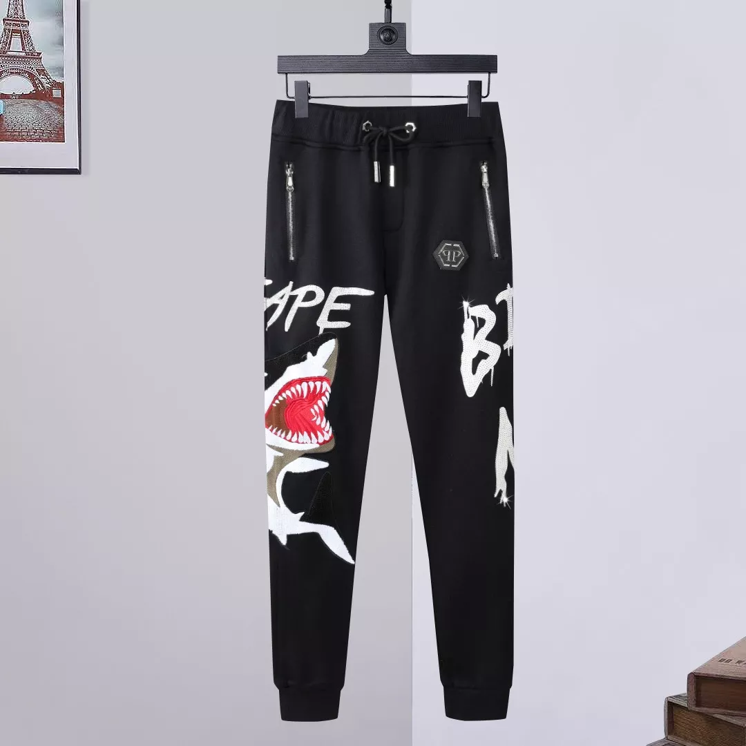 Compact 1672 Philipp Plein PP Tracksuits Long Sleeved For Men